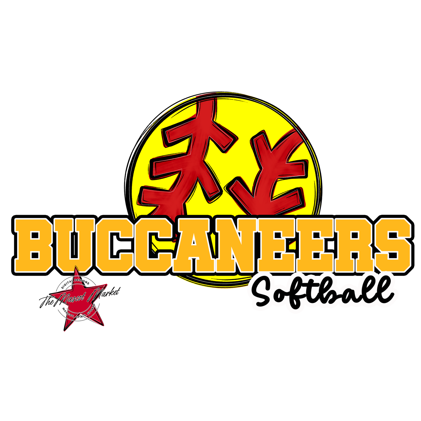 Buccaneers Varsity Softball-Yellow