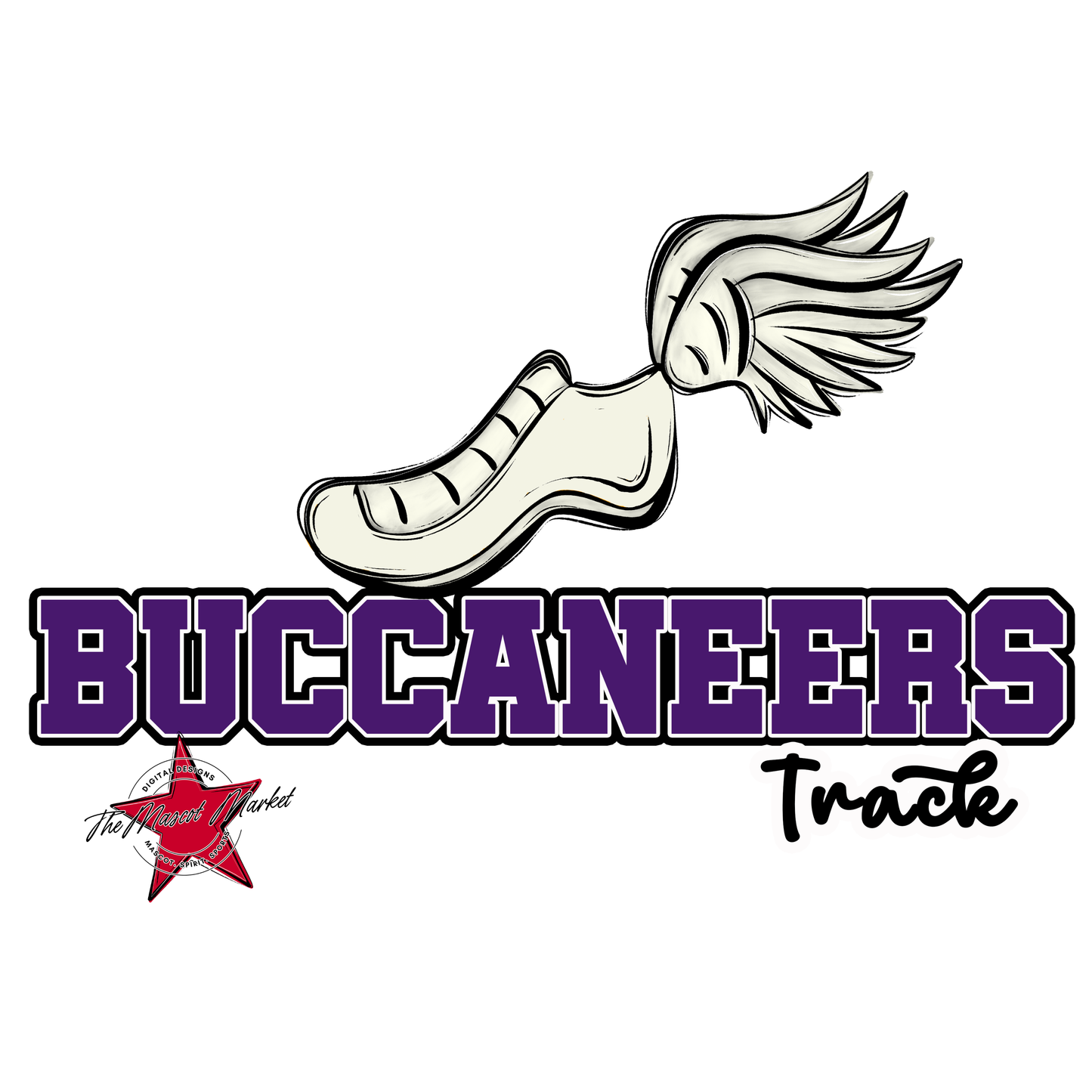Buccaneers Varsity Track-Purple