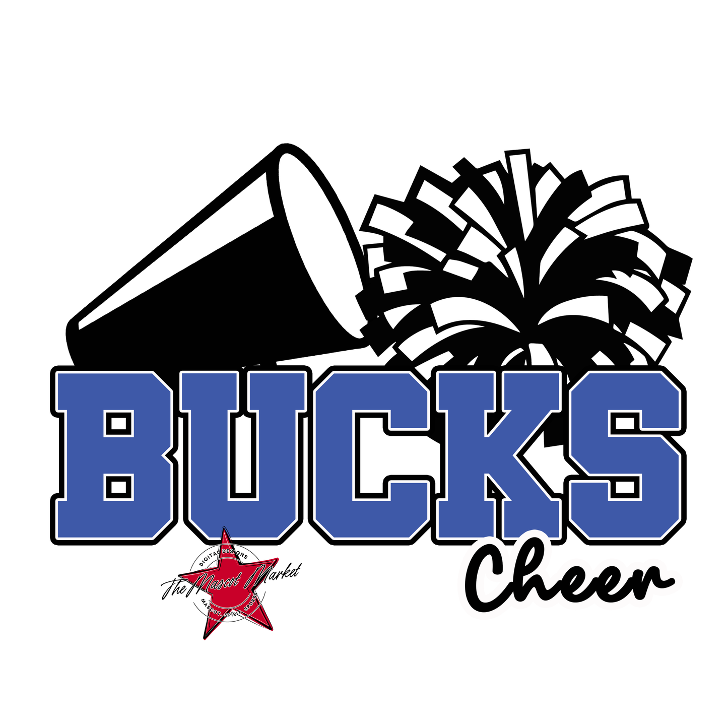 Bucks Varsity Cheer-Off Blue