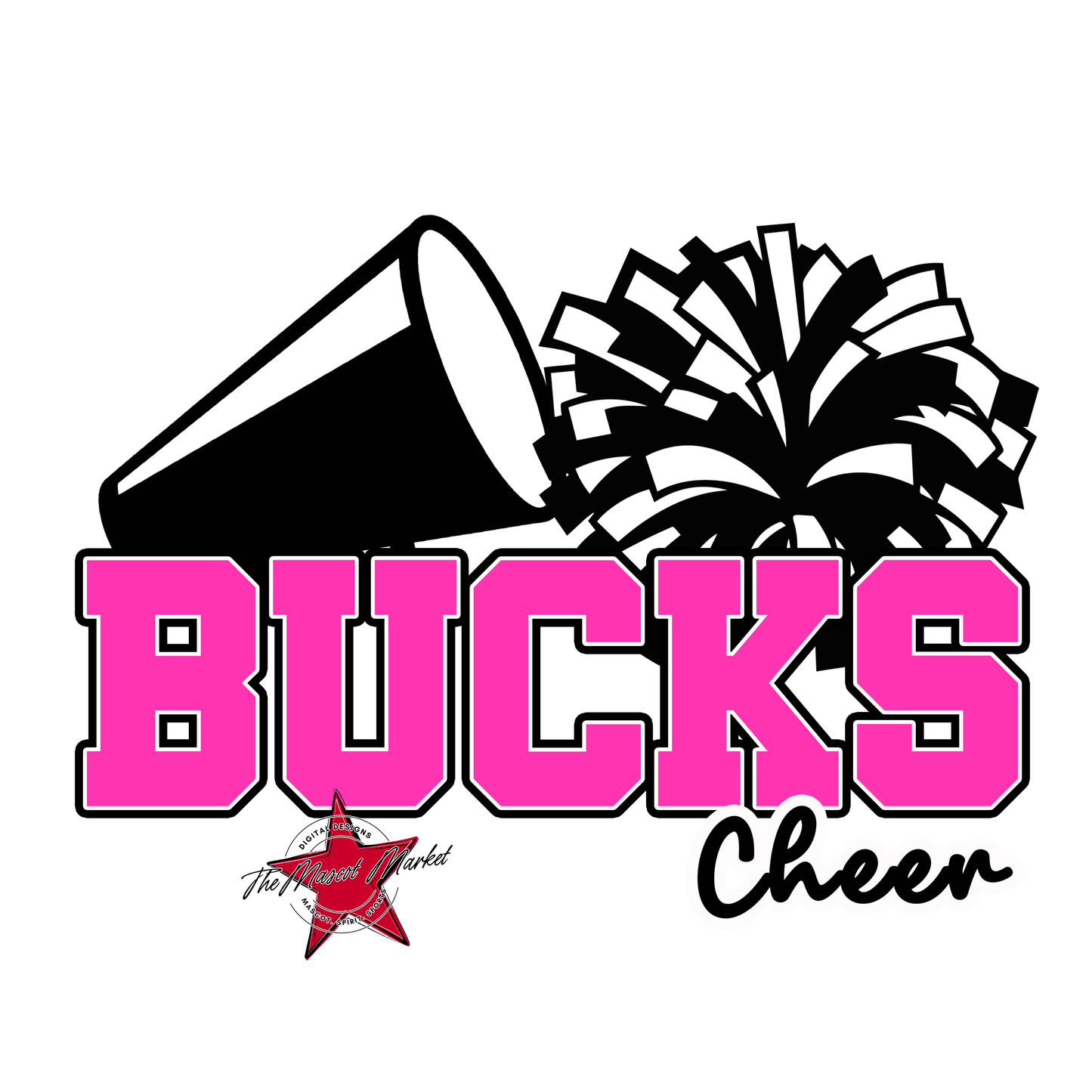 Bucks Varsity Cheer-Pink