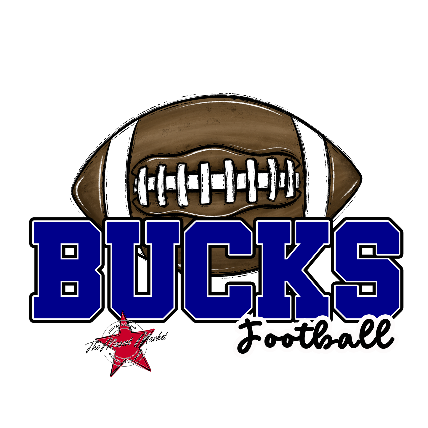 Bucks Varsity Football-Blue