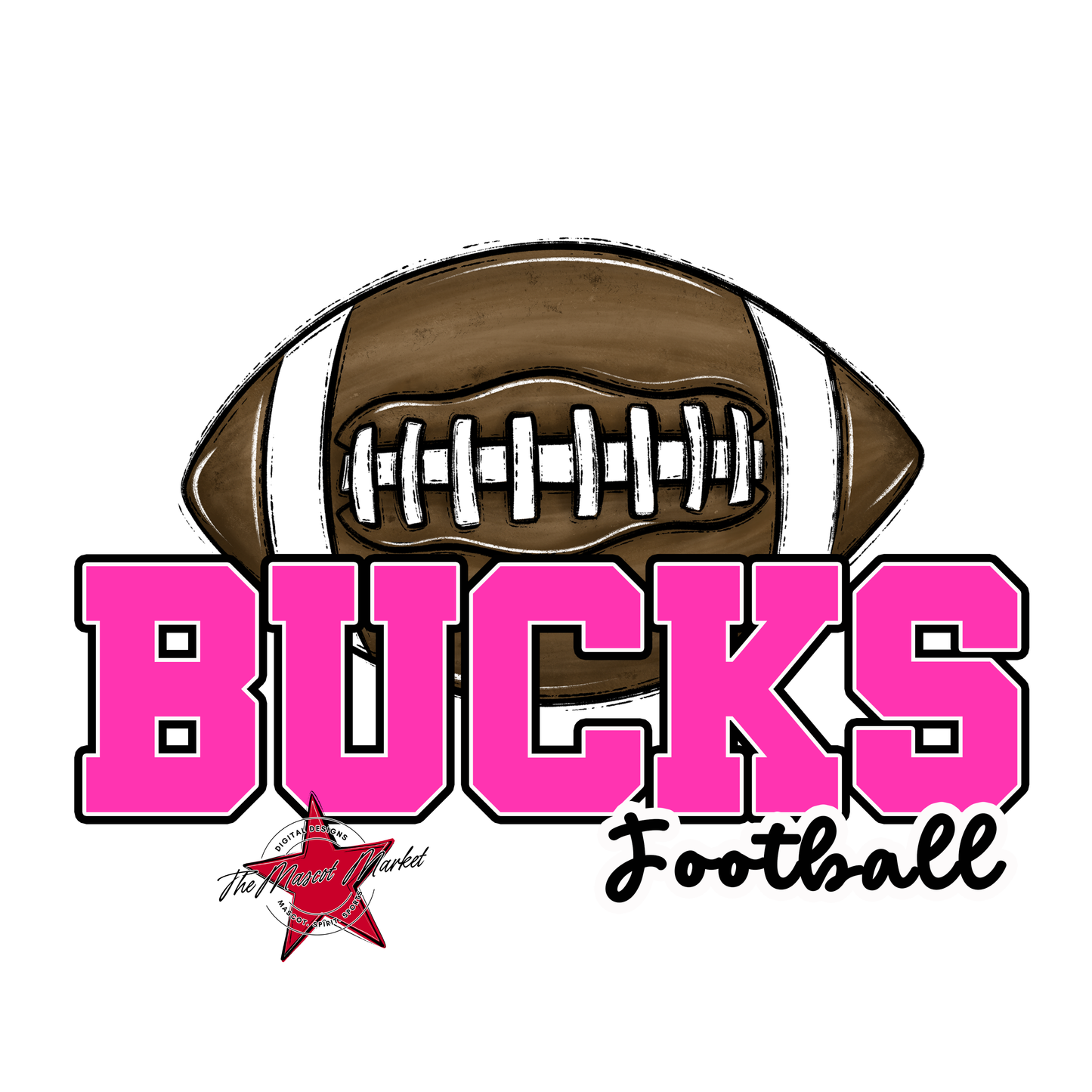 Bucks Varsity Football-Pink