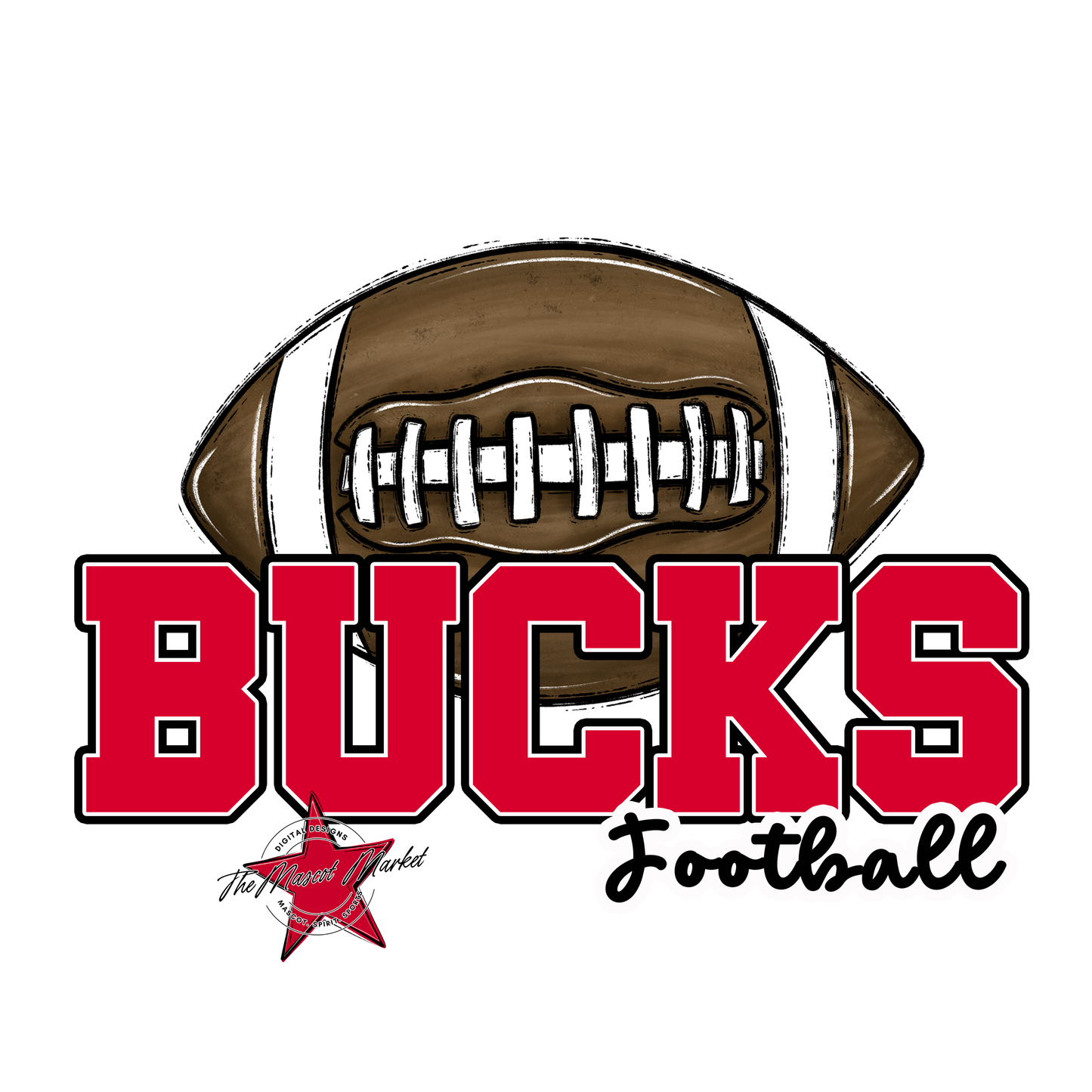 Bucks Varsity Football-Red