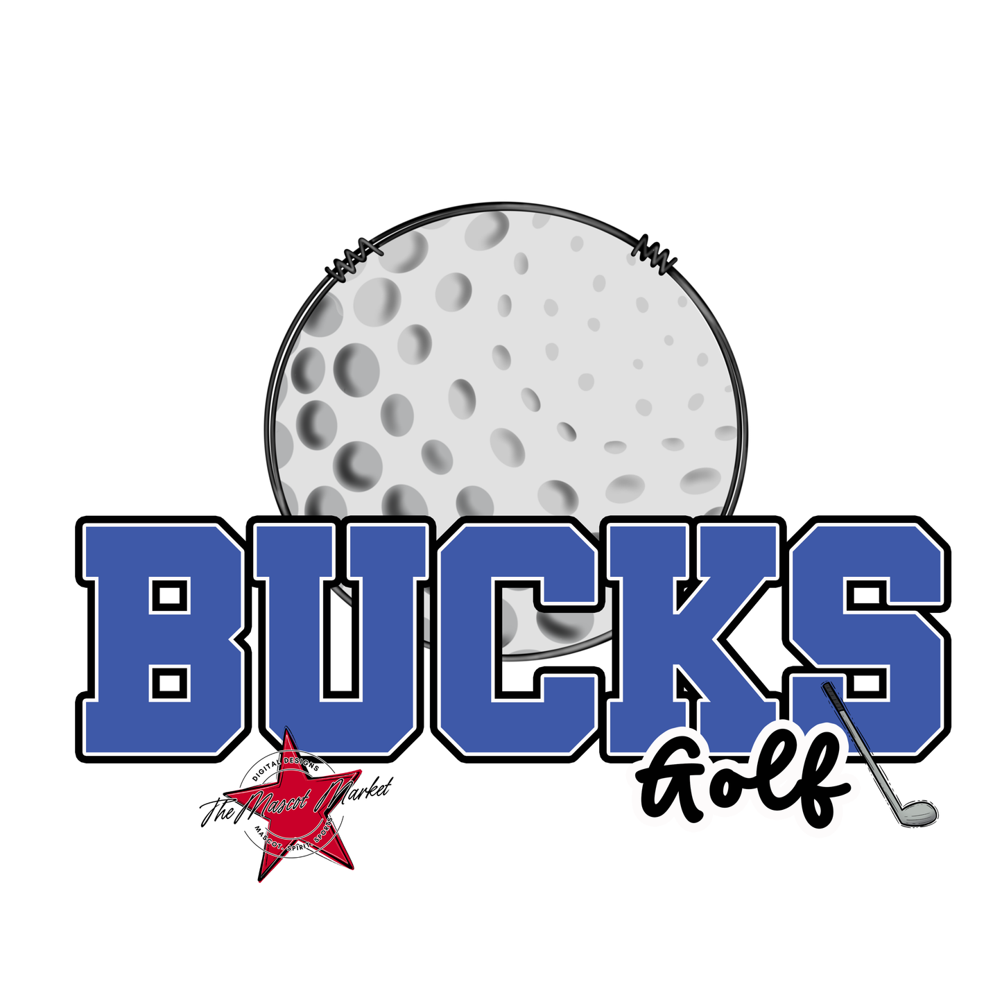 Bucks Varsity Golf-Off Blue