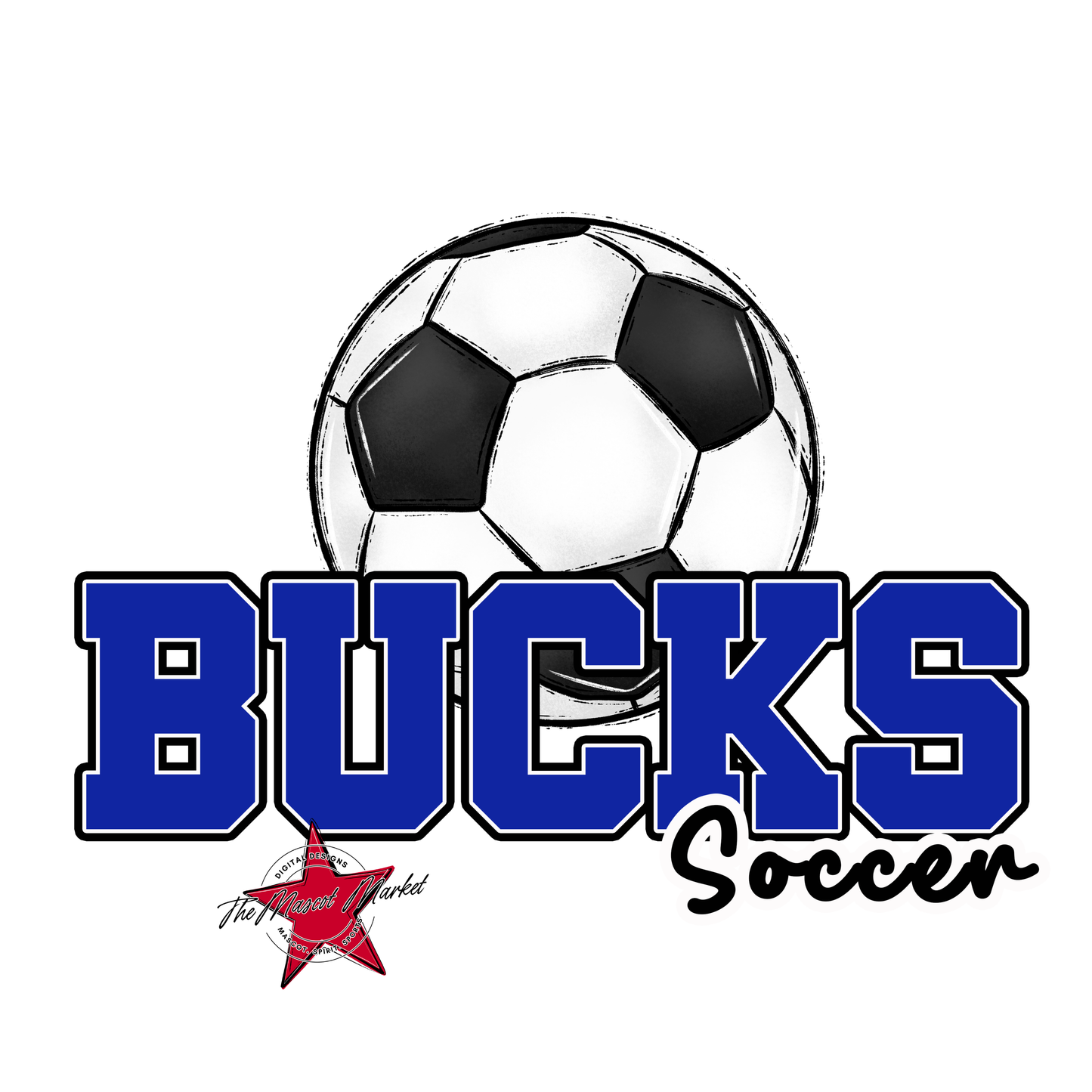 Bucks Varsity Soccer-Royal Blue