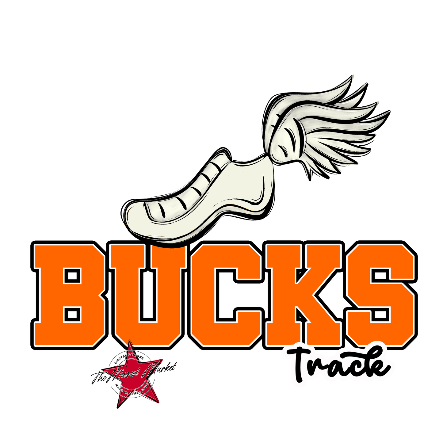 Bucks Varsity Track-Orange