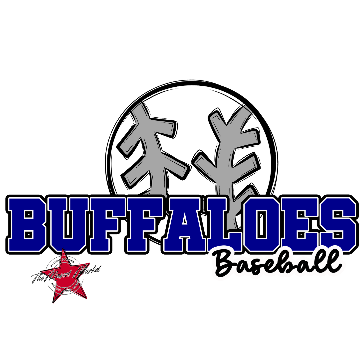 Buffaloes Varsity Baseball-Blue