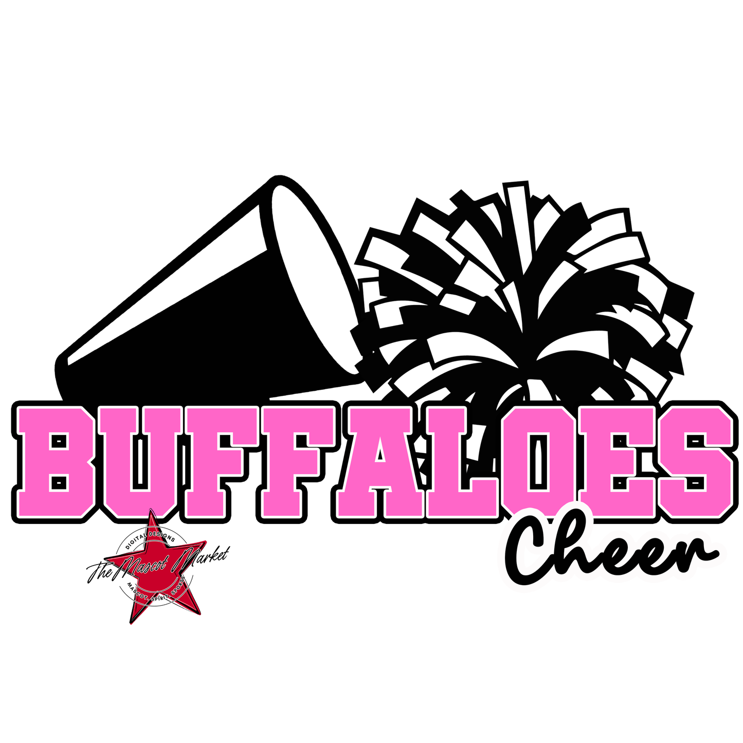 Buffaloes Varsity Cheer-Baby Pink