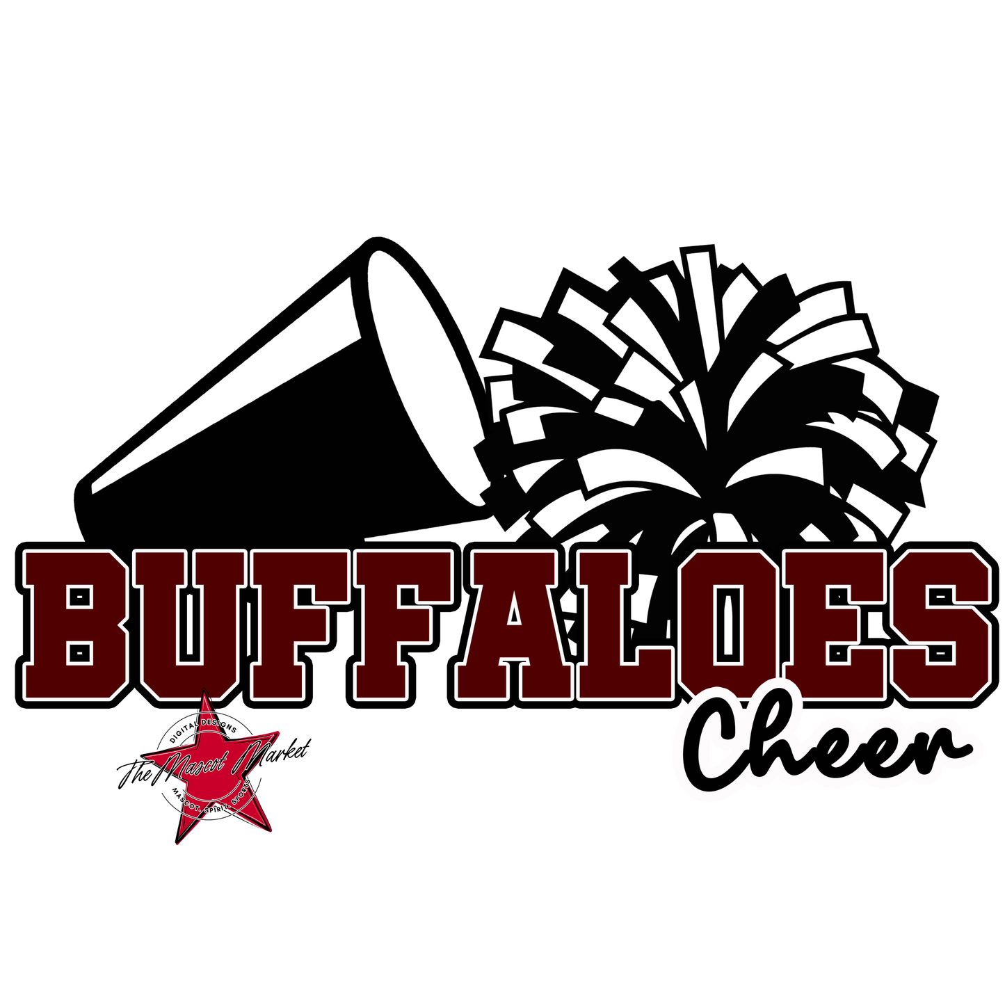 Buffaloes Varsity Cheer-Maroon