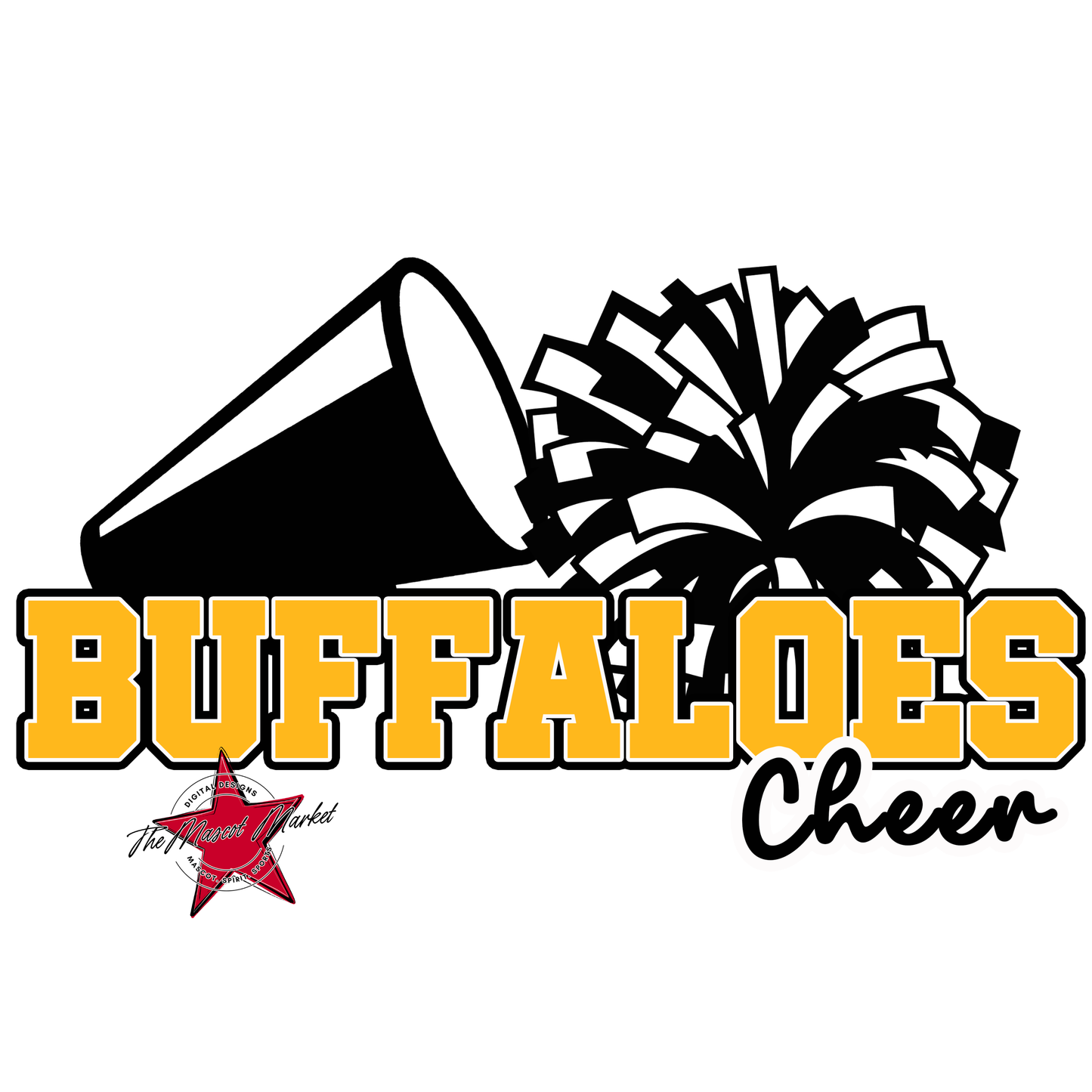 Buffaloes Varsity Cheer-Yellow