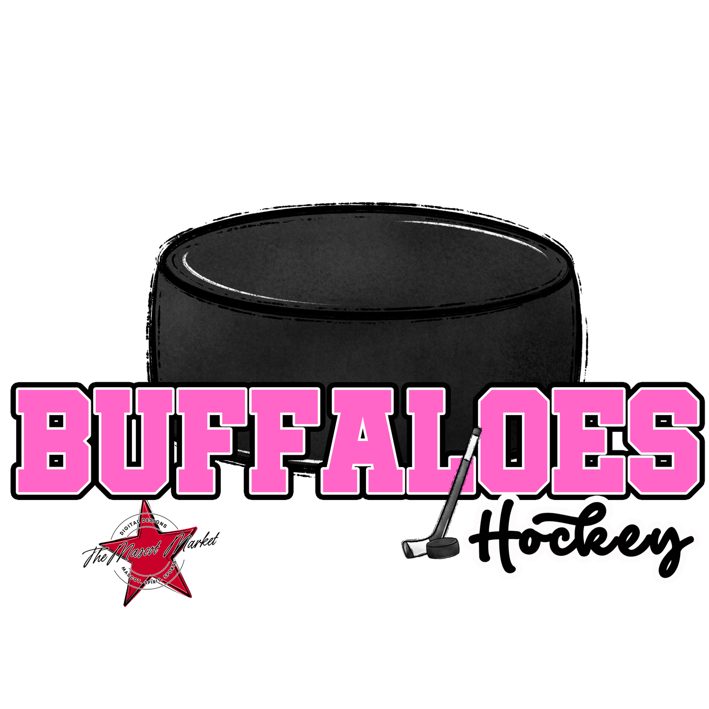 Buffaloes Varsity Hockey-Baby Pink
