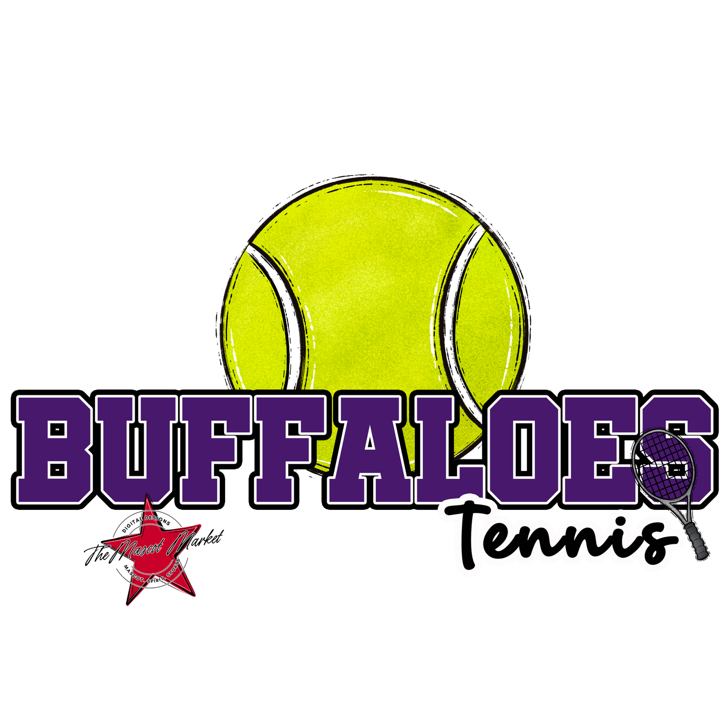 Buffaloes Varsity Tennis-Purple