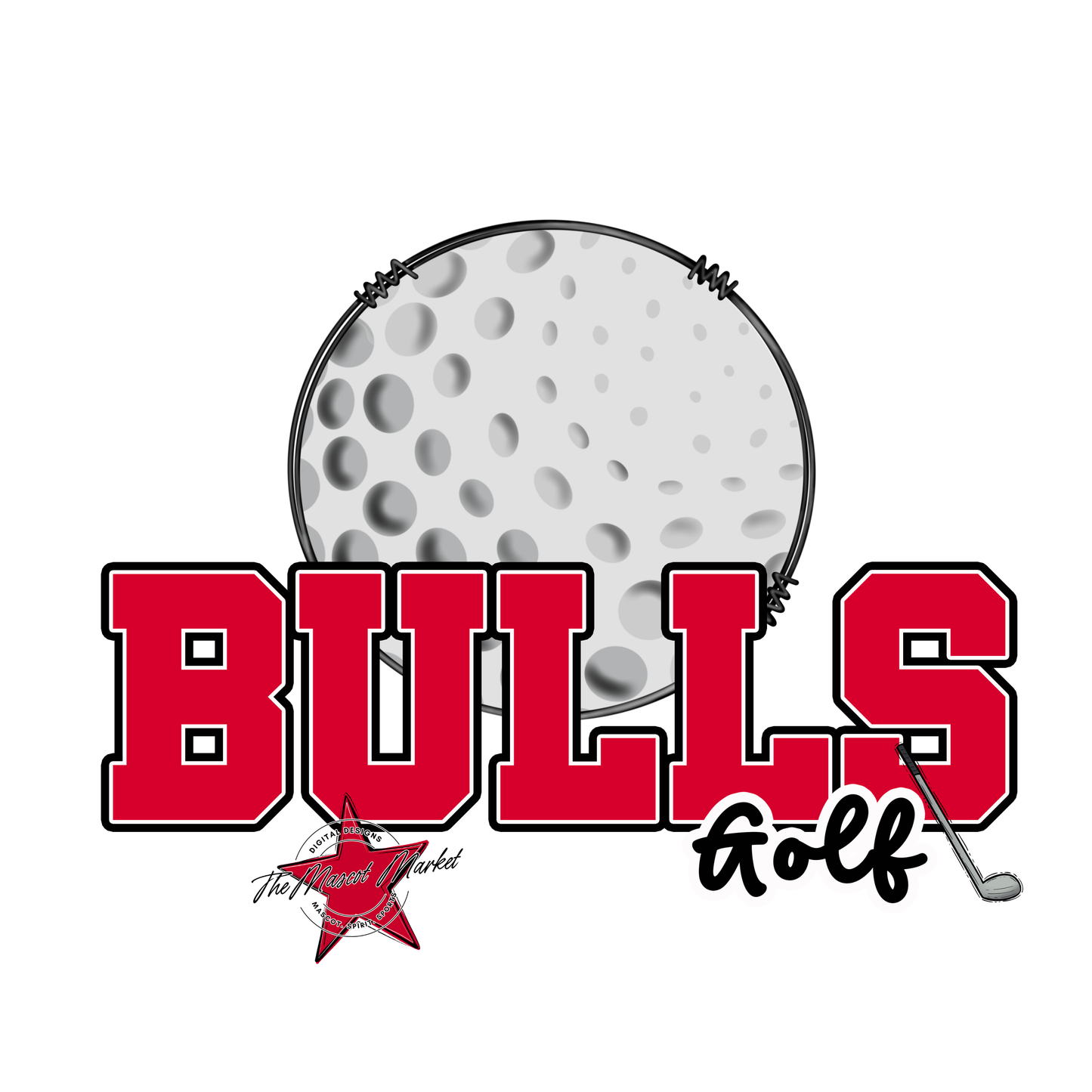 Bulls Varsity Golf-Red