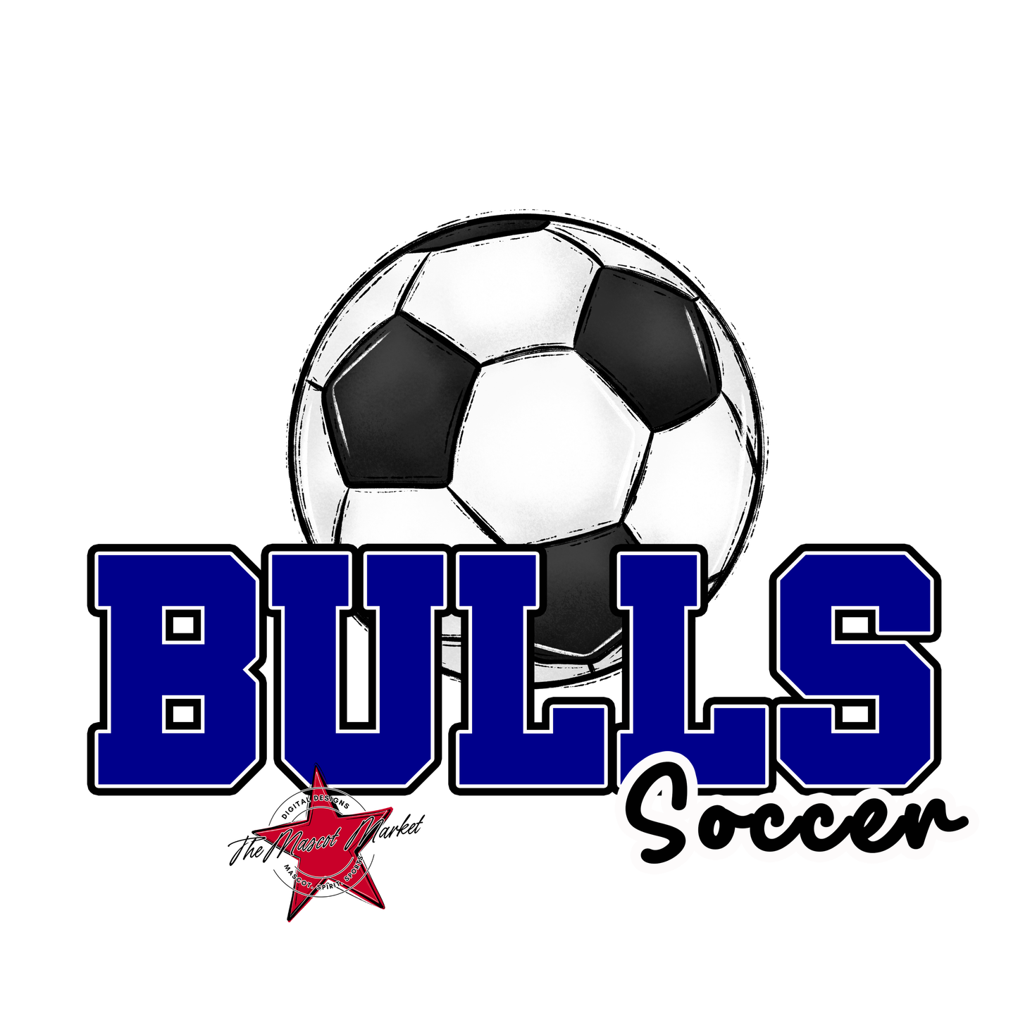 Bulls Varsity Soccer-Blue