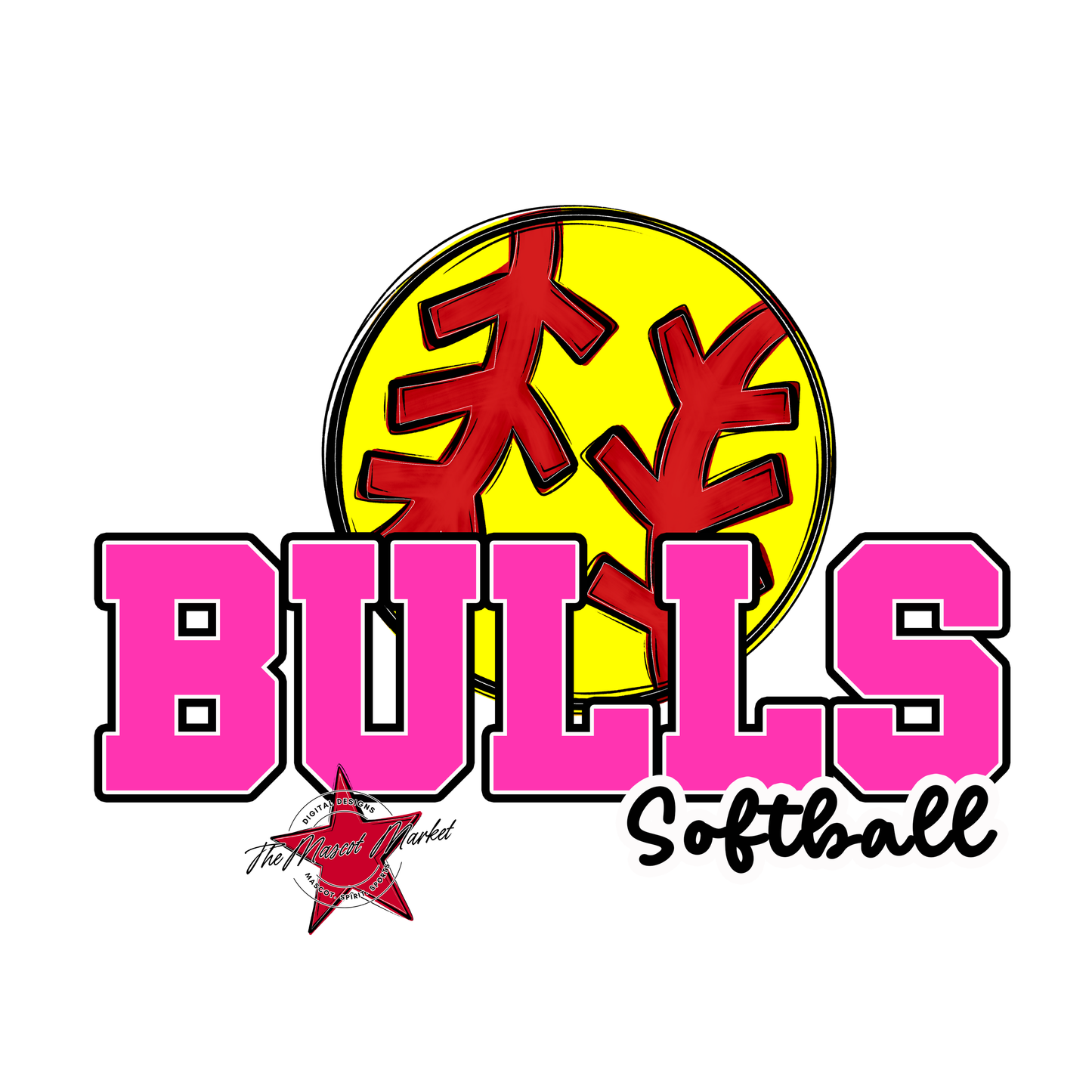 Bulls Varsity Softball-Pink