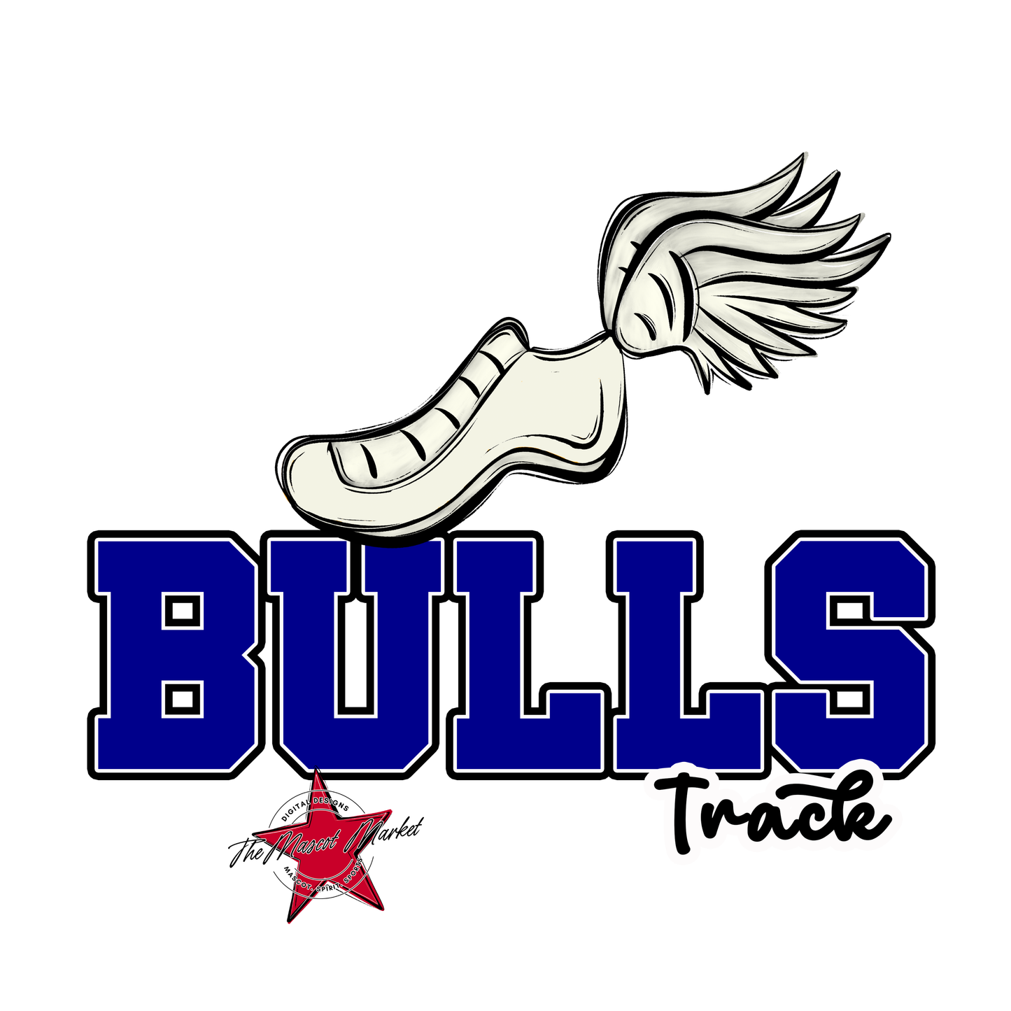 Bulls Varsity Track-Blue
