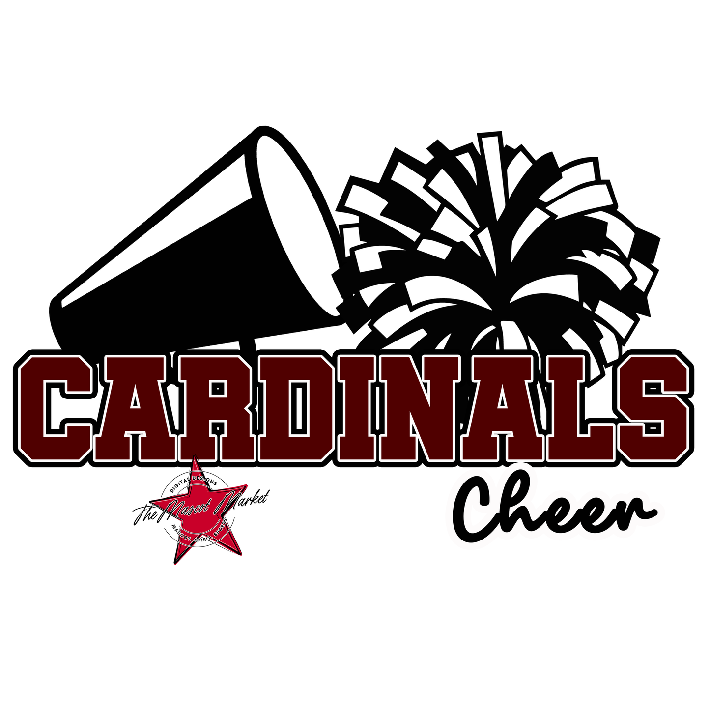 Cardinals Varsity Cheer-Maroon