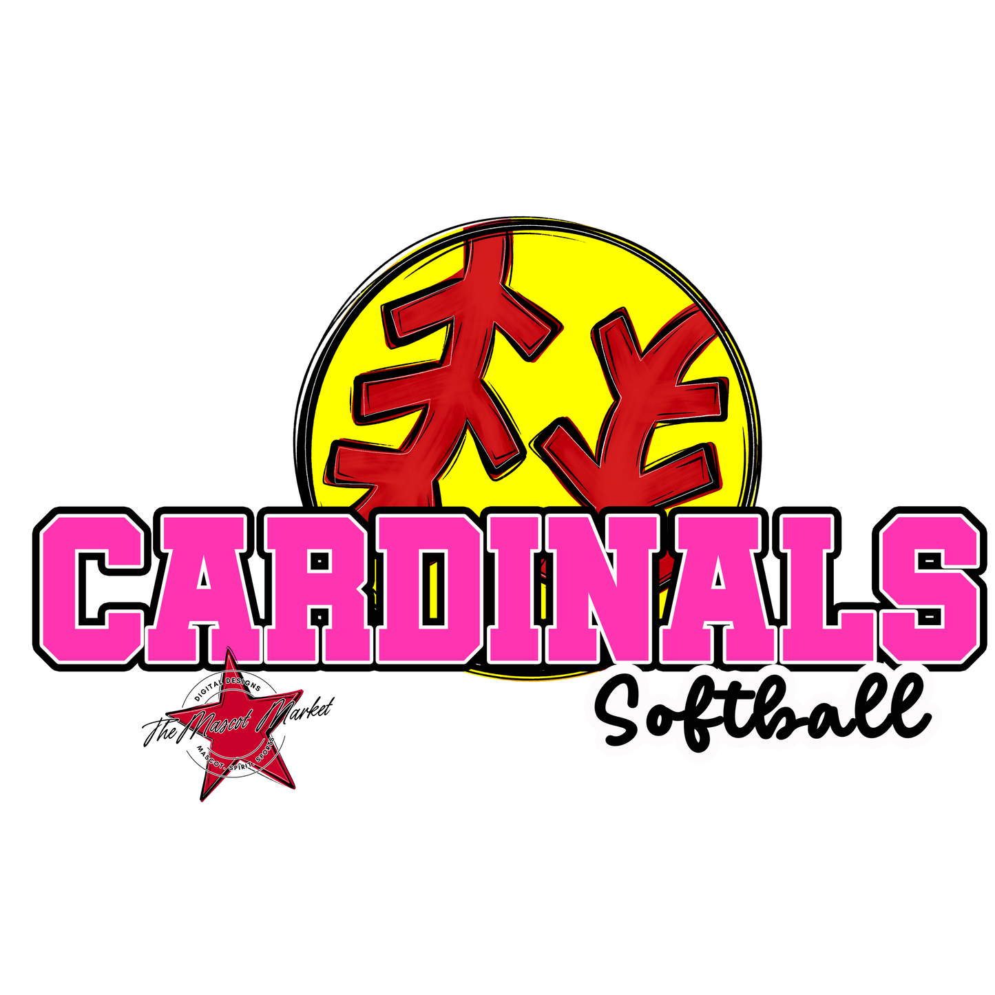 Cardinals Varsity Softball-Pink
