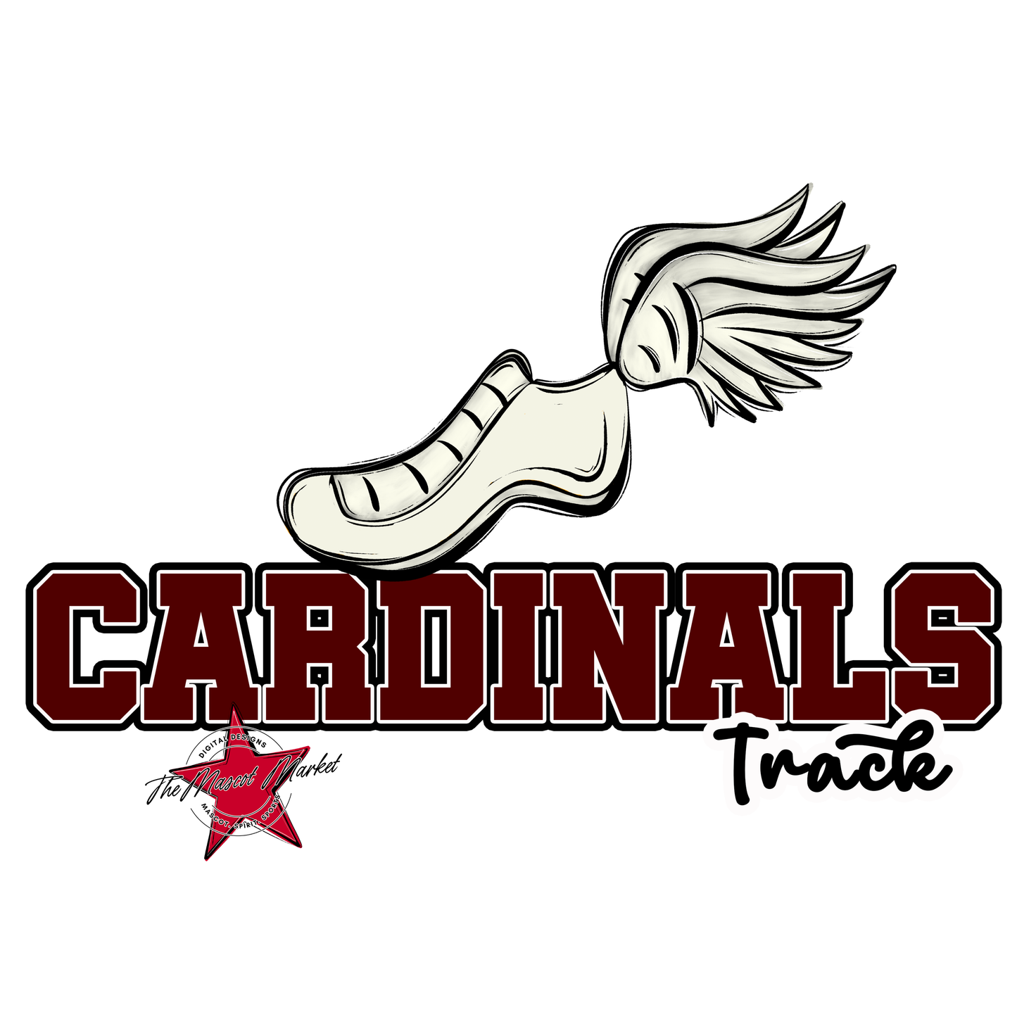 Cardinals Varsity Track-Maroon