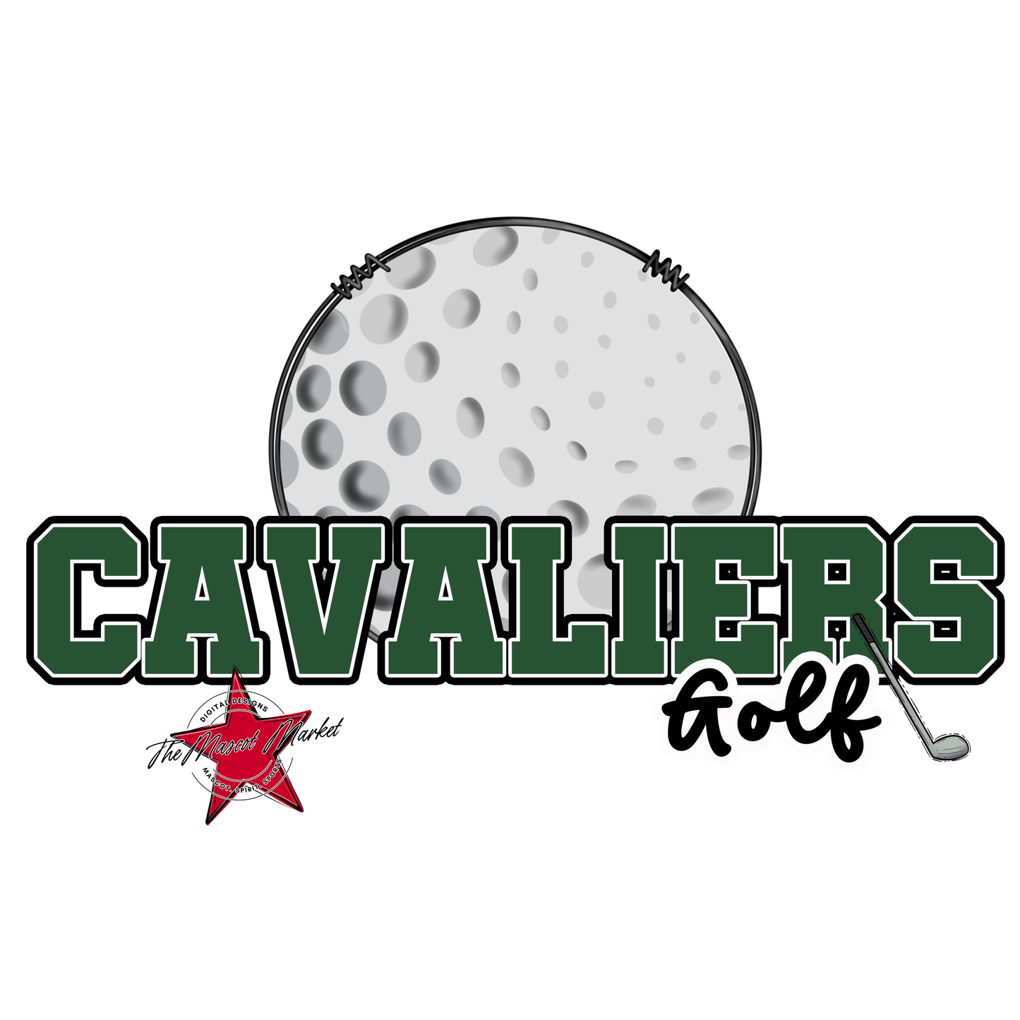 Cavaliers Varsity Golf-Green