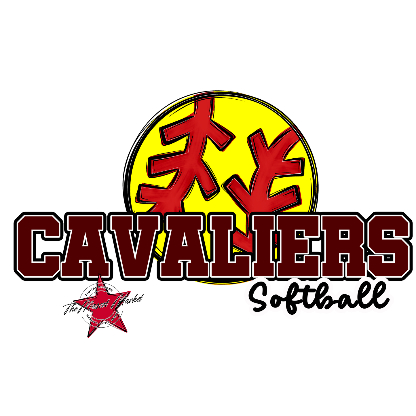 Cavaliers Varsity Softball-Maroon