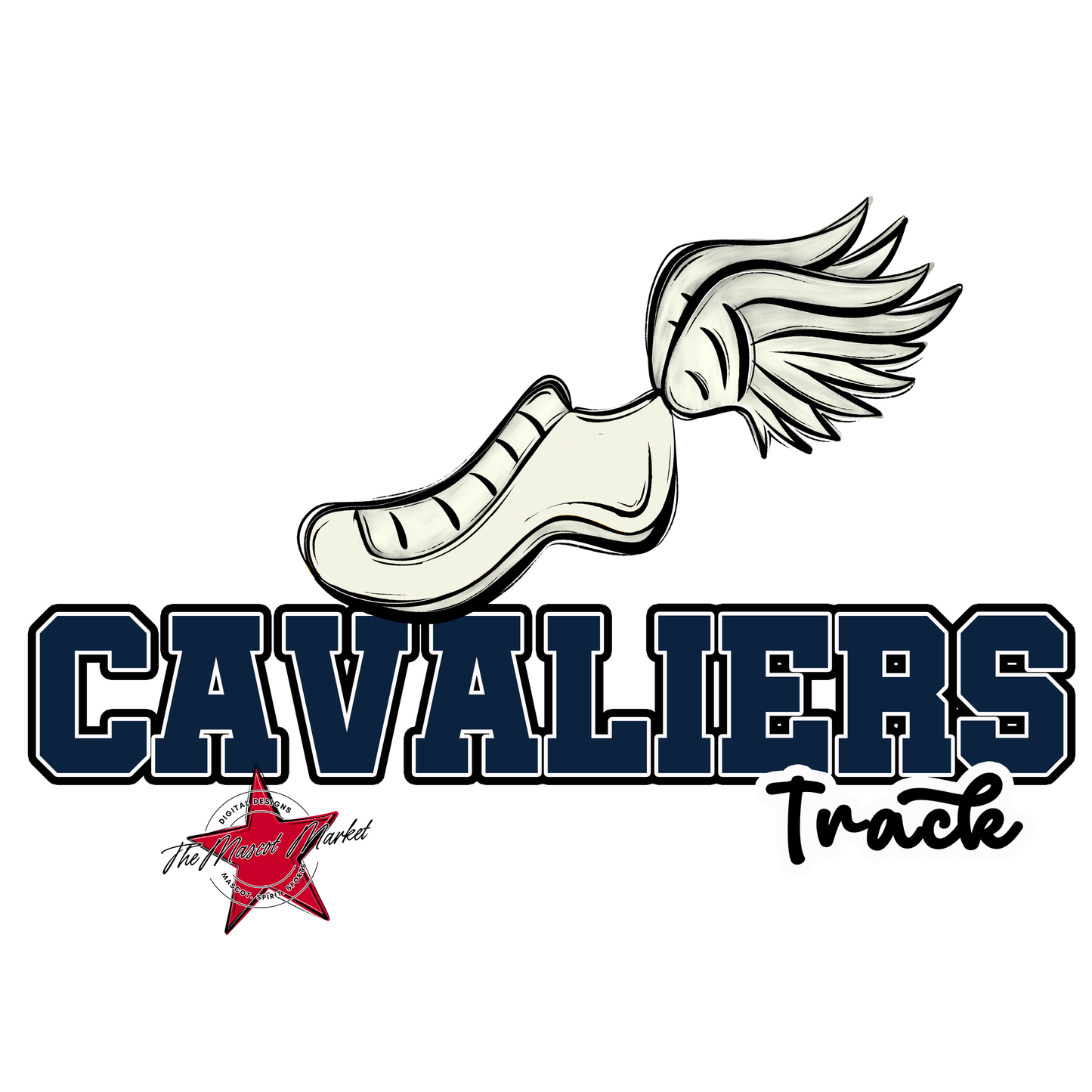Cavaliers Varsity Track-Navy