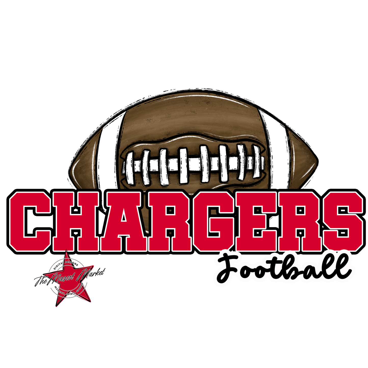 Chargers Varsity Football-Red