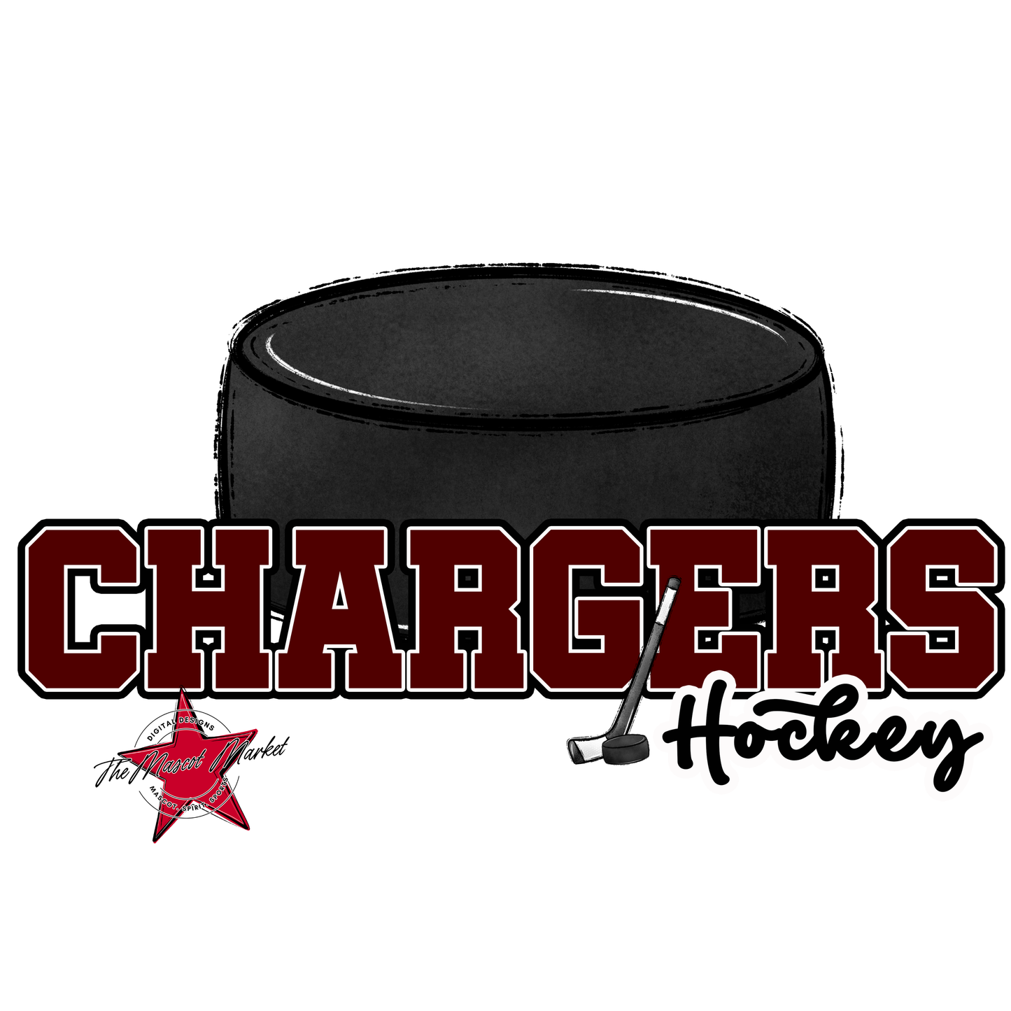 Chargers Varsity Hockey-Maroon