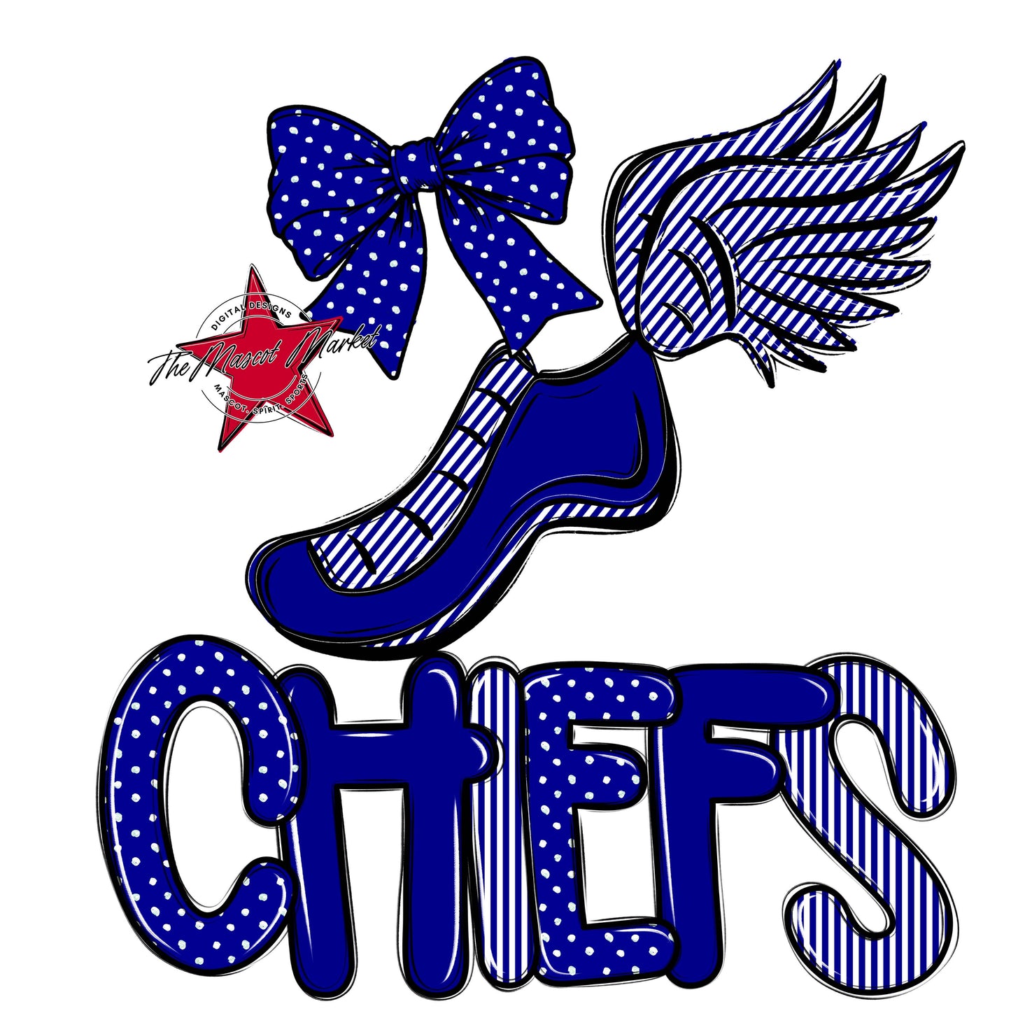 Chiefs Track Spirit Design-Blue