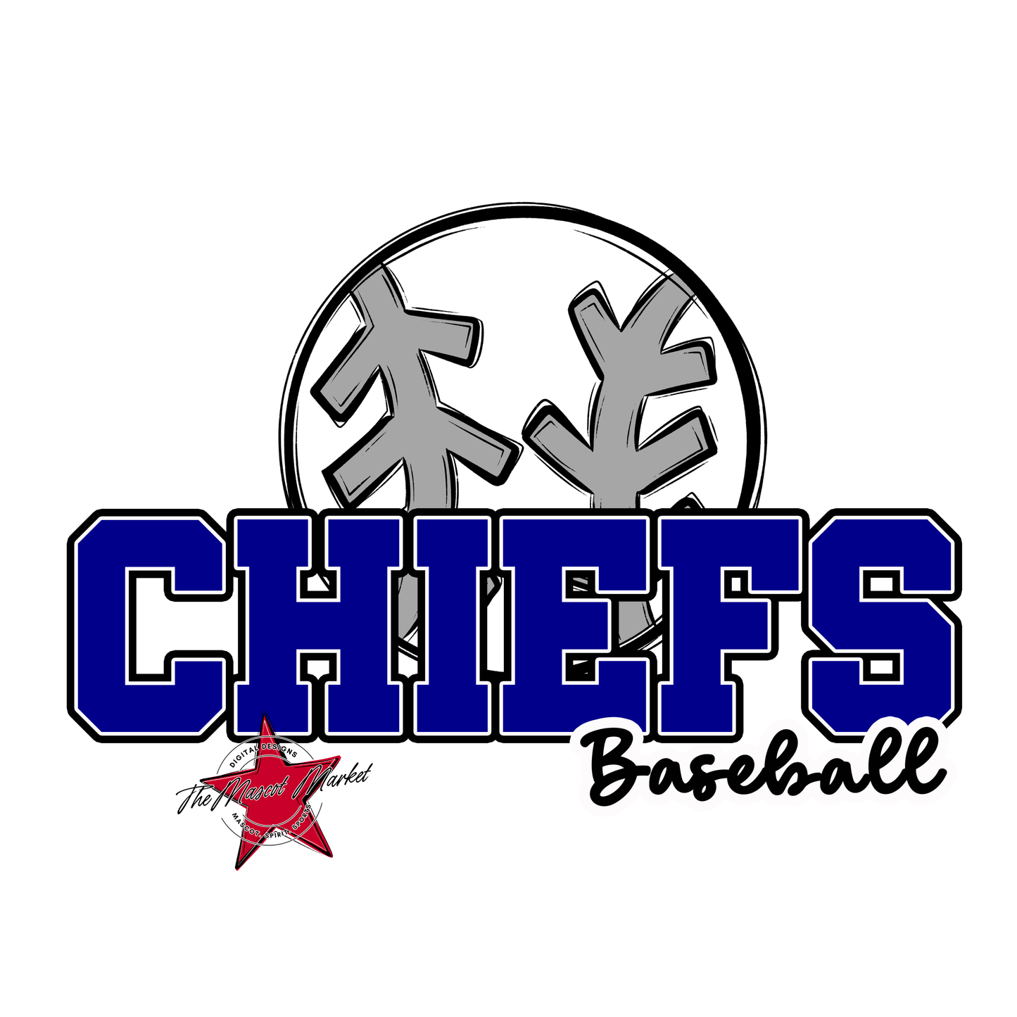 Chiefs Varsity Baseball-Blue