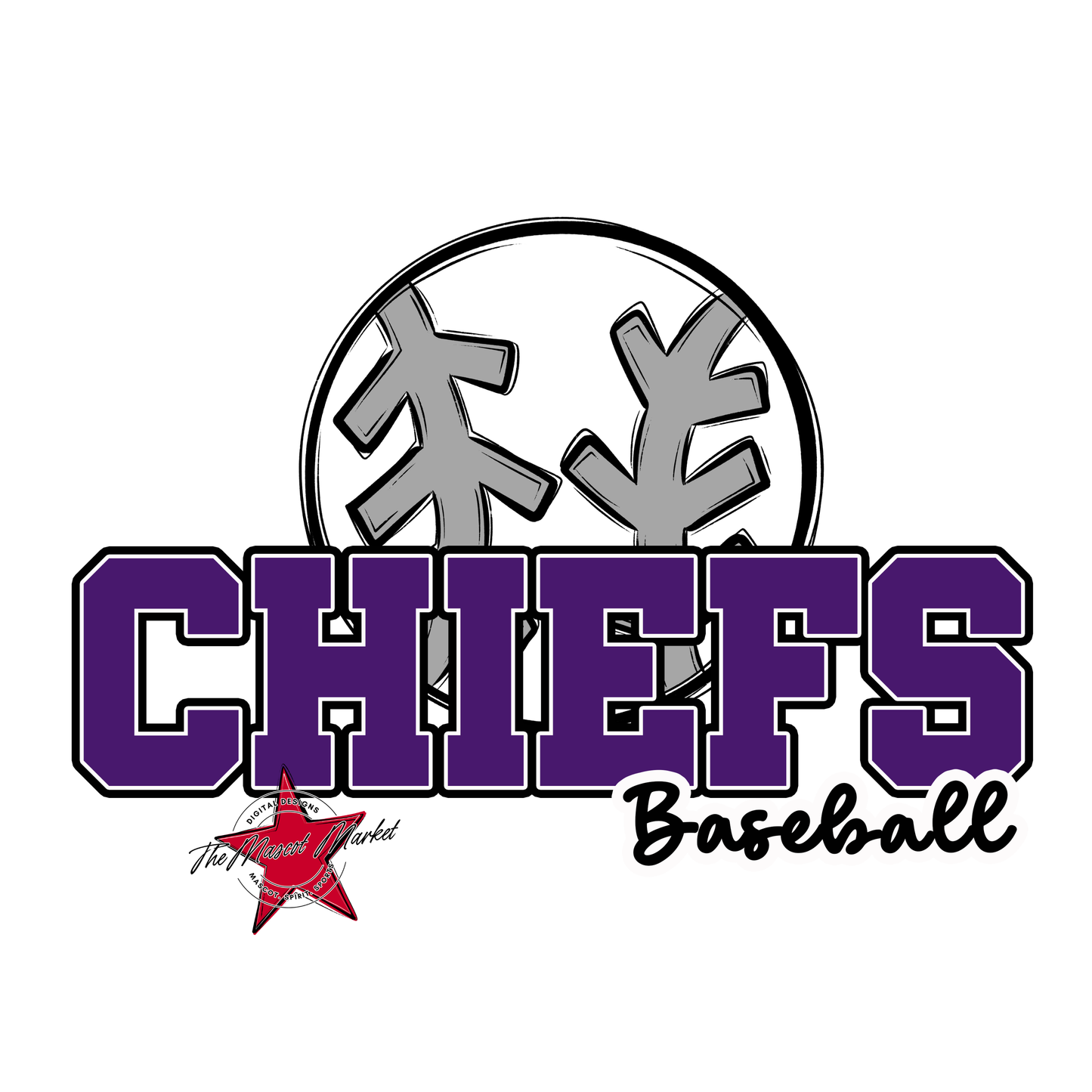 Chiefs Varsity Baseball-Purple