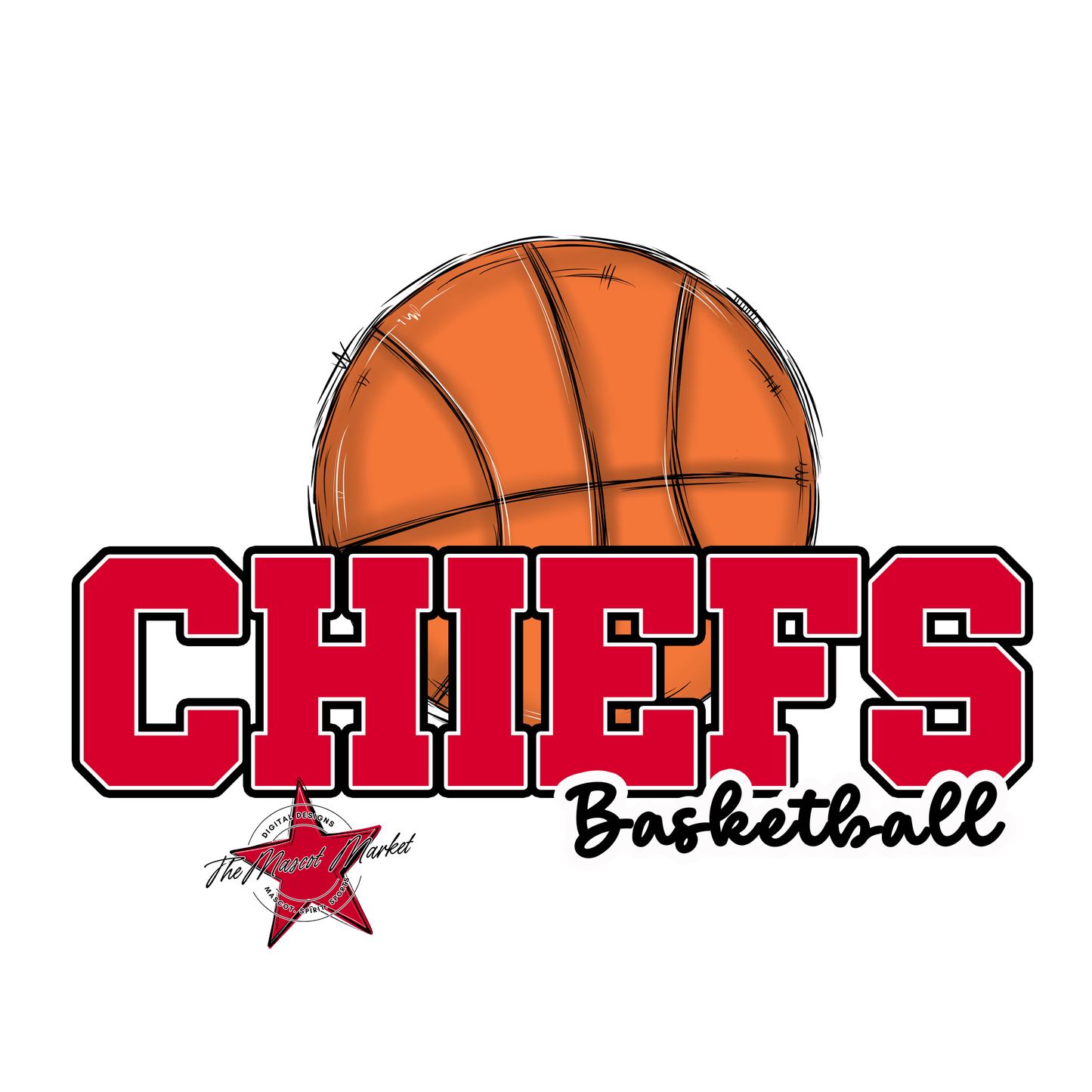 Chiefs Varsity Basketball-Red