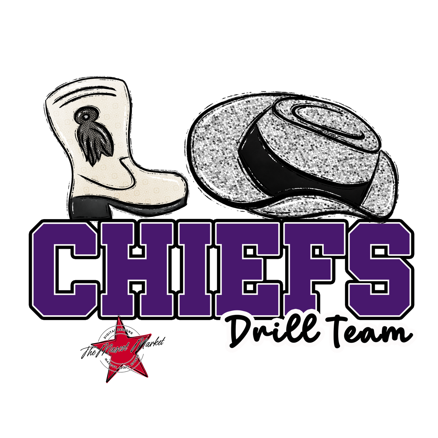 Chiefs Varsity Drillteam-Purple