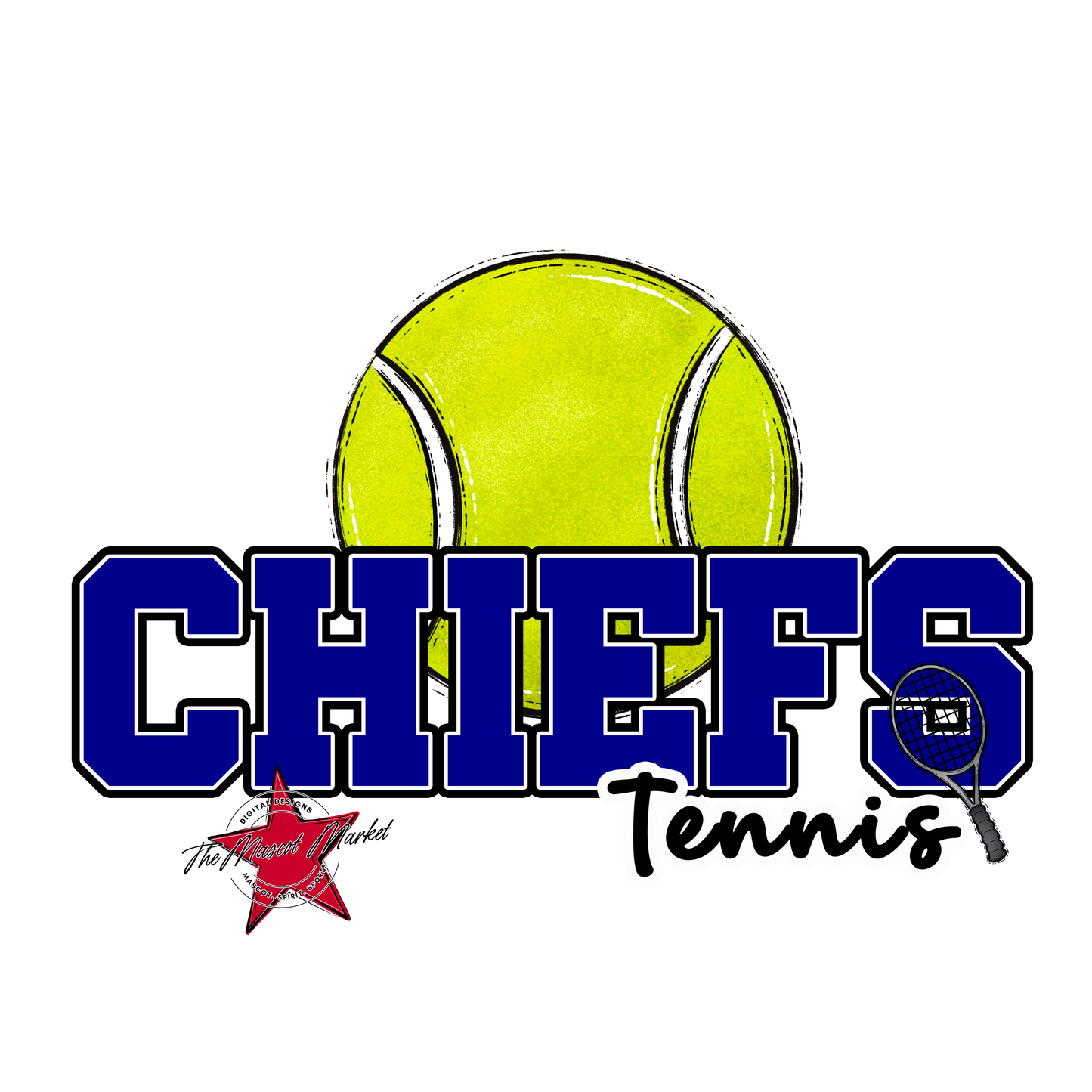 Chiefs Varsity Tennis-Blue