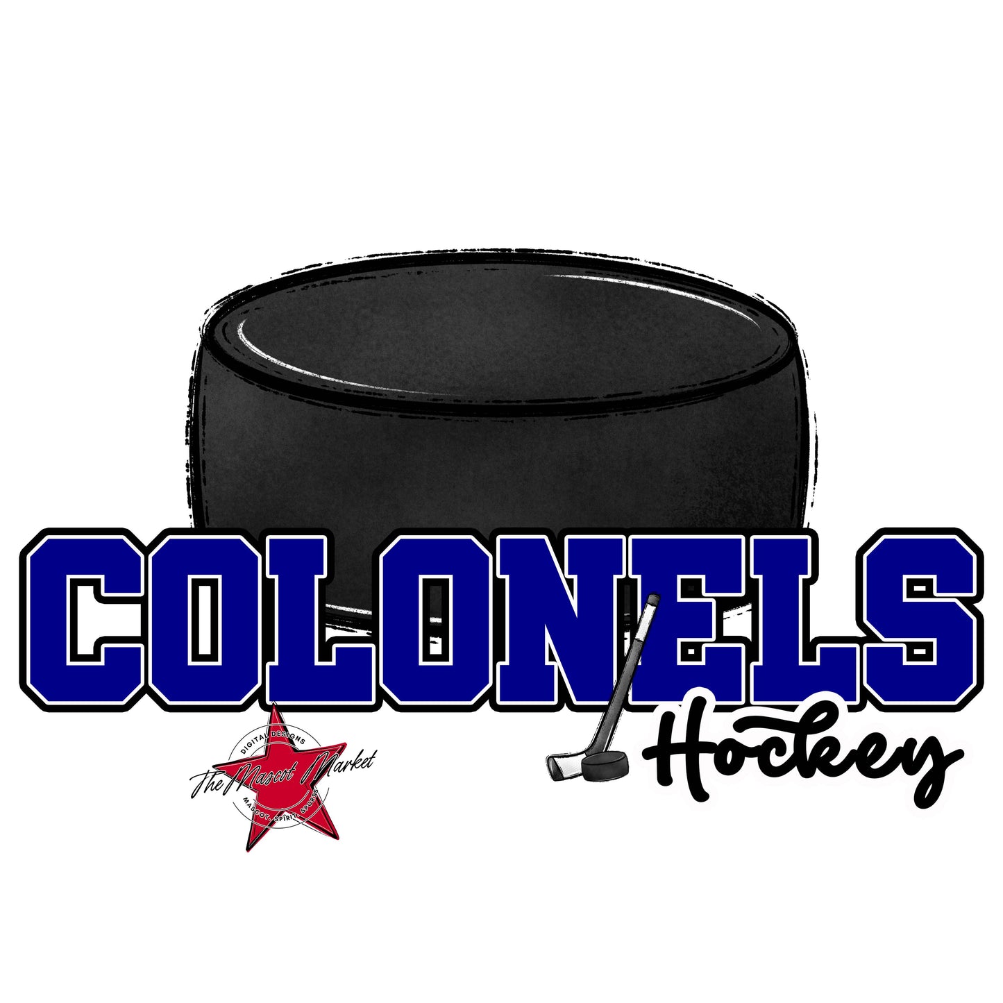 Colonels Varsity Hockey-Blue