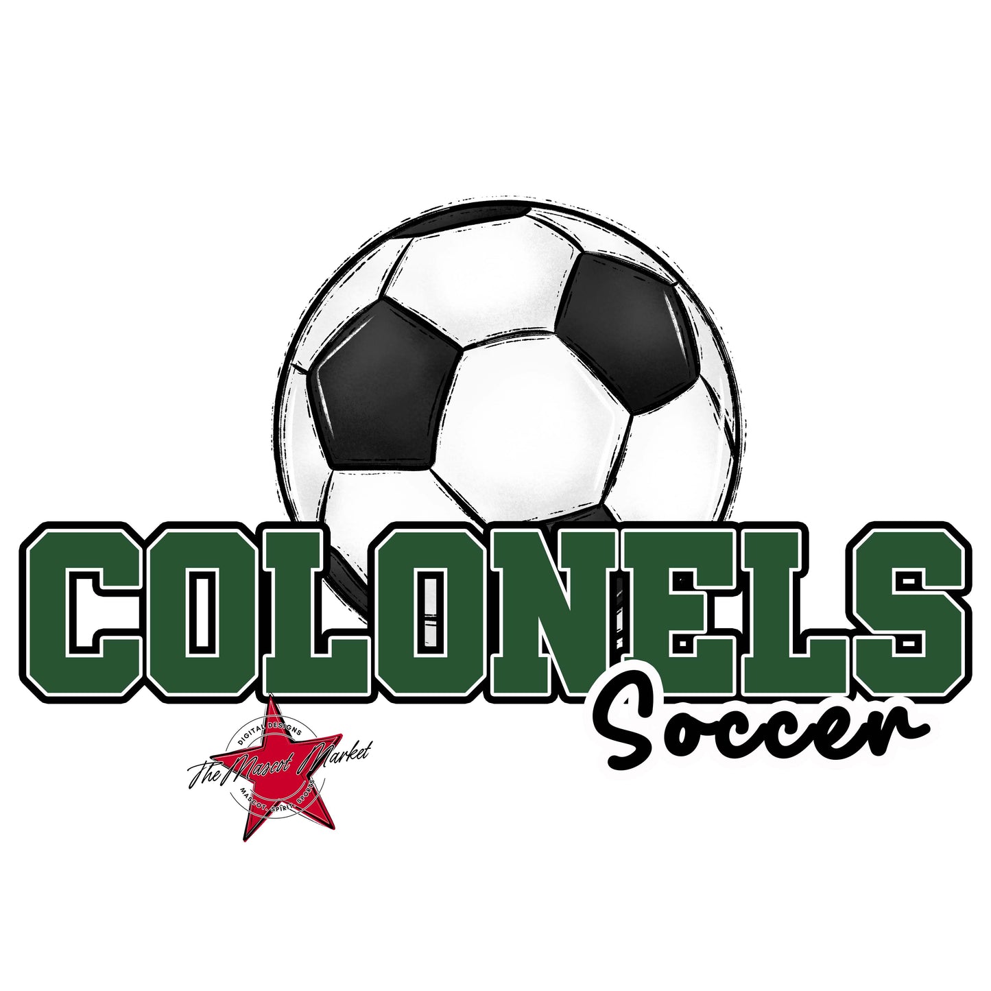 Colonels Varsity Soccer-Green