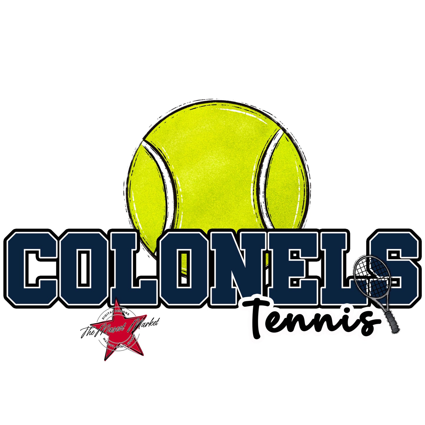 Colonels Varsity Tennis-Navy