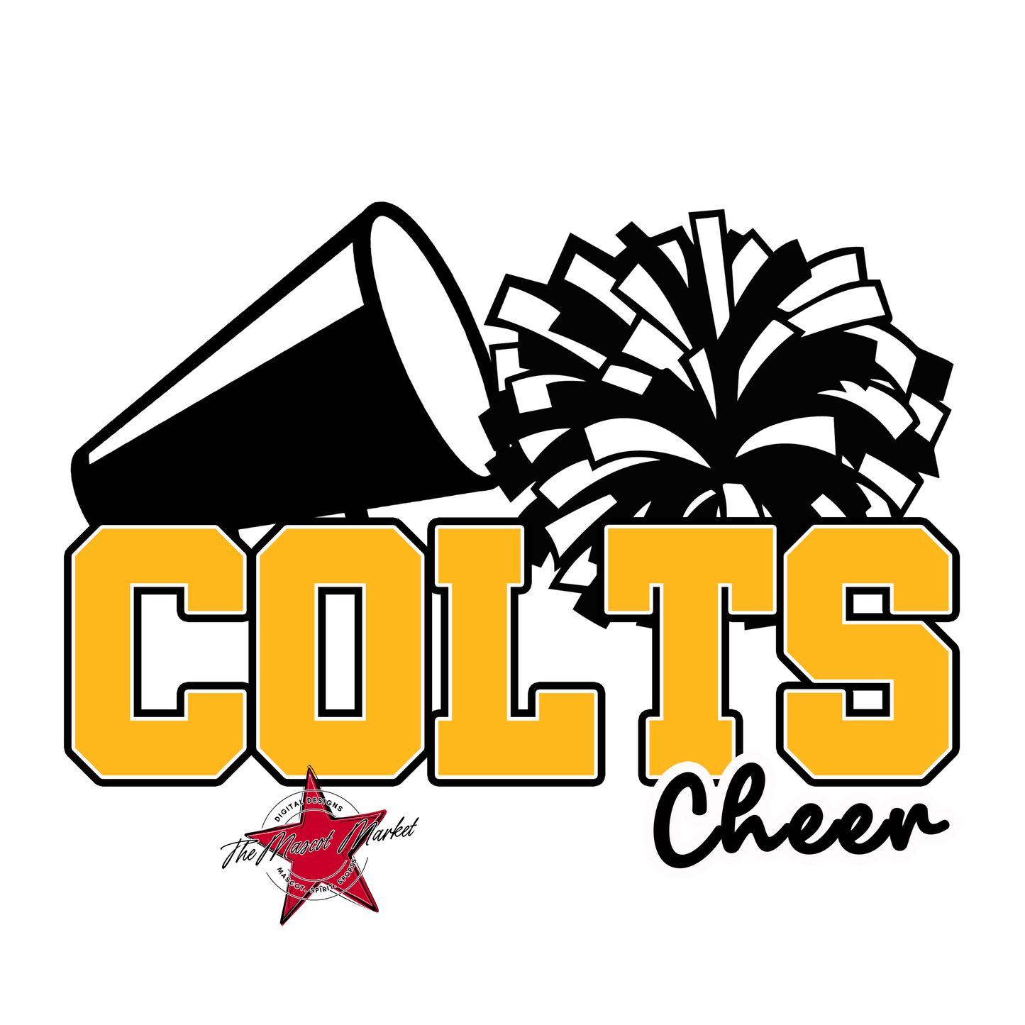 Colts Varsity Cheer-Yellow
