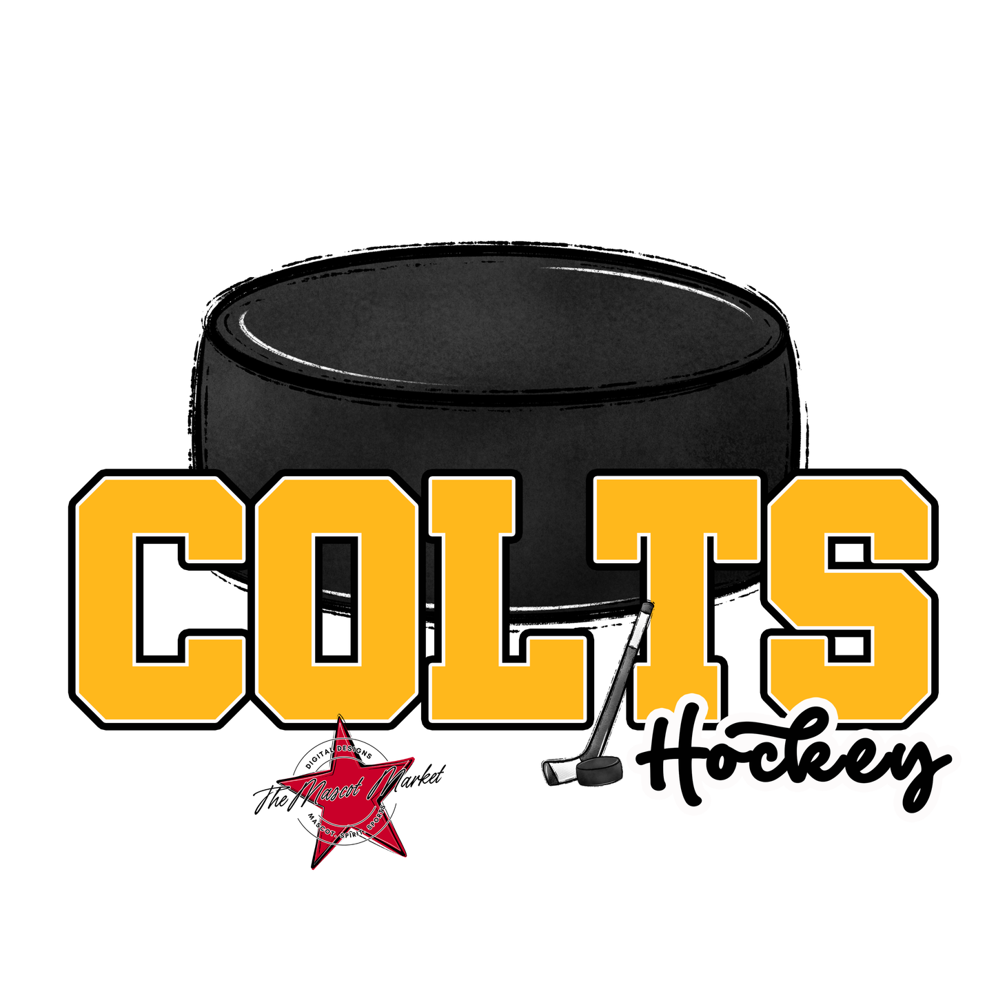 Colts Varsity Hockey-Yellow