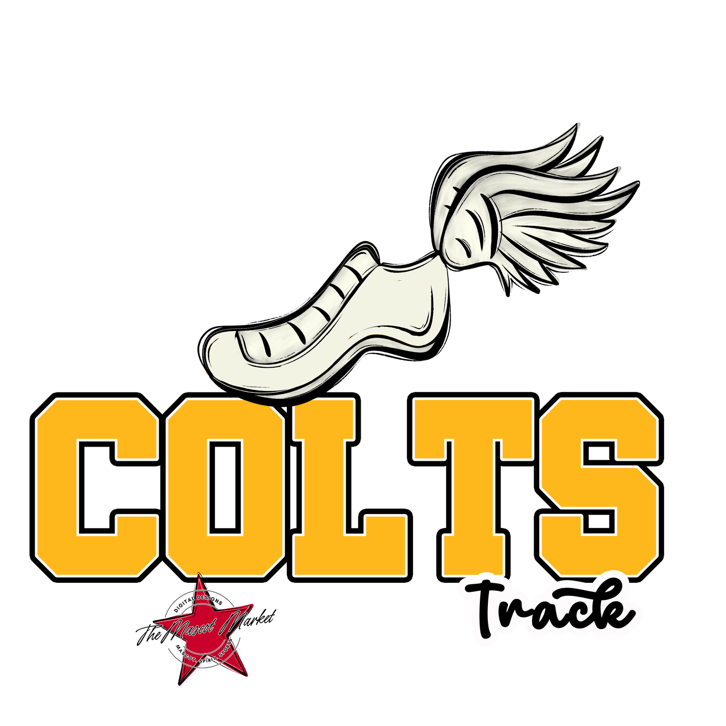 Colts Varsity Track-Yellow