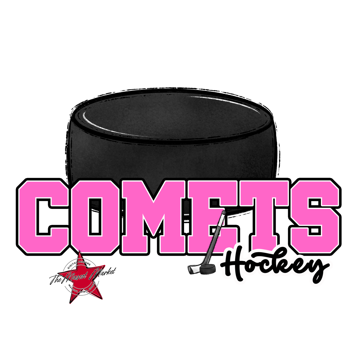 Comets Varsity Hockey-Baby Pink