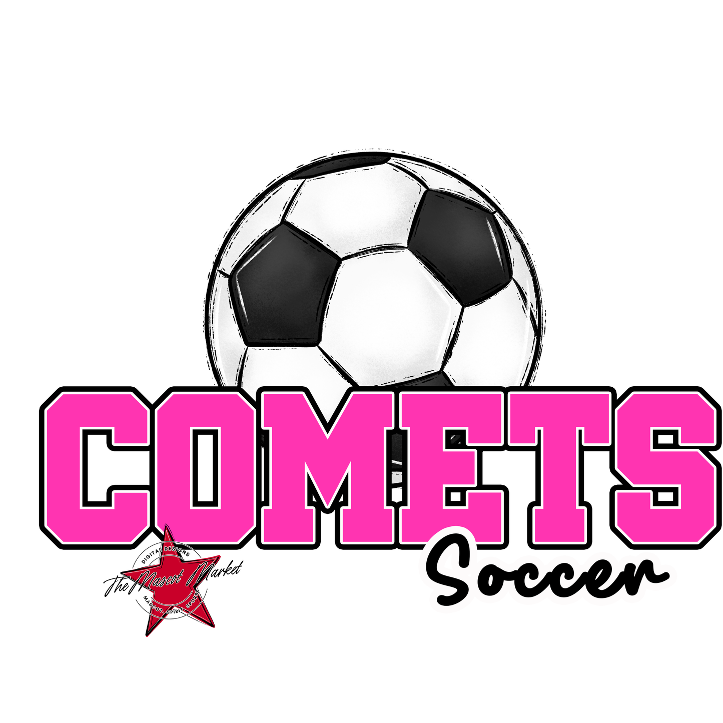 Comets Varsity Soccer-Pink