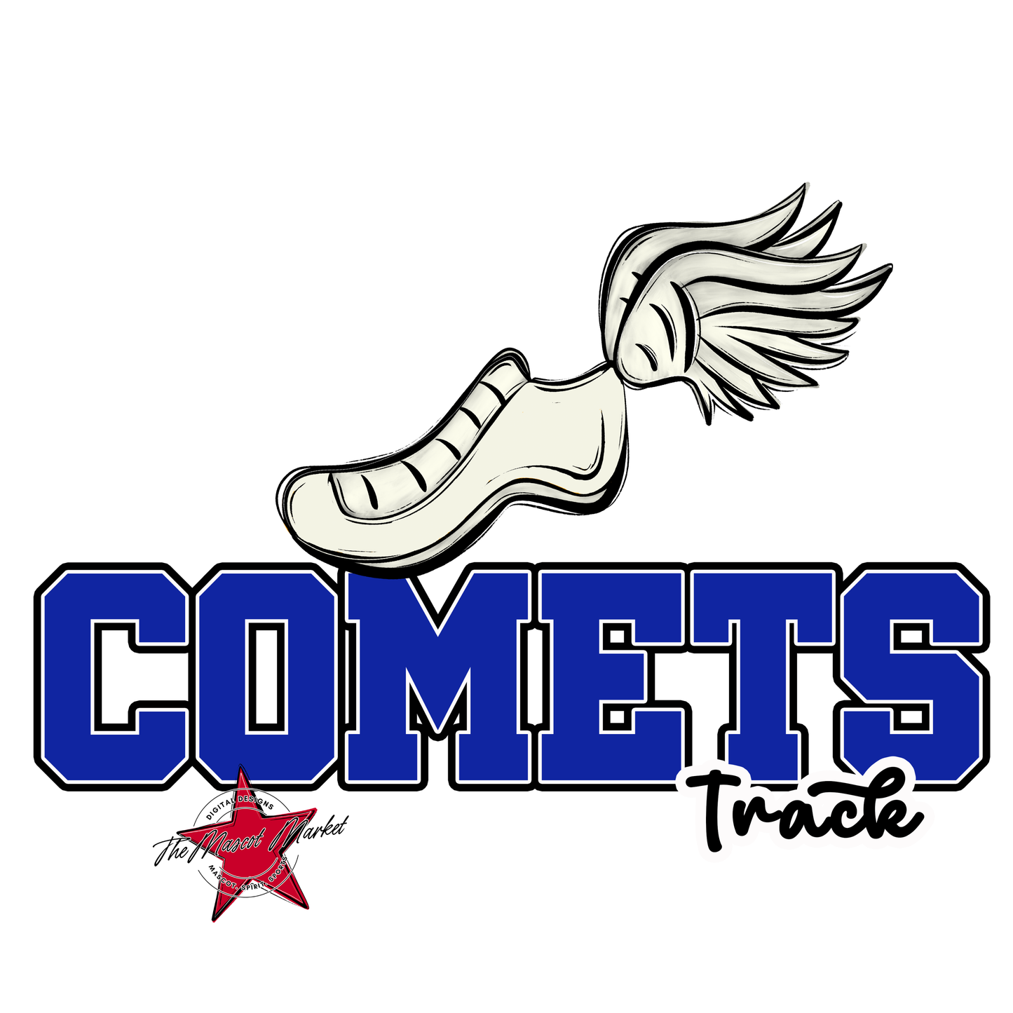 Comets Varsity Track-Royal Blue