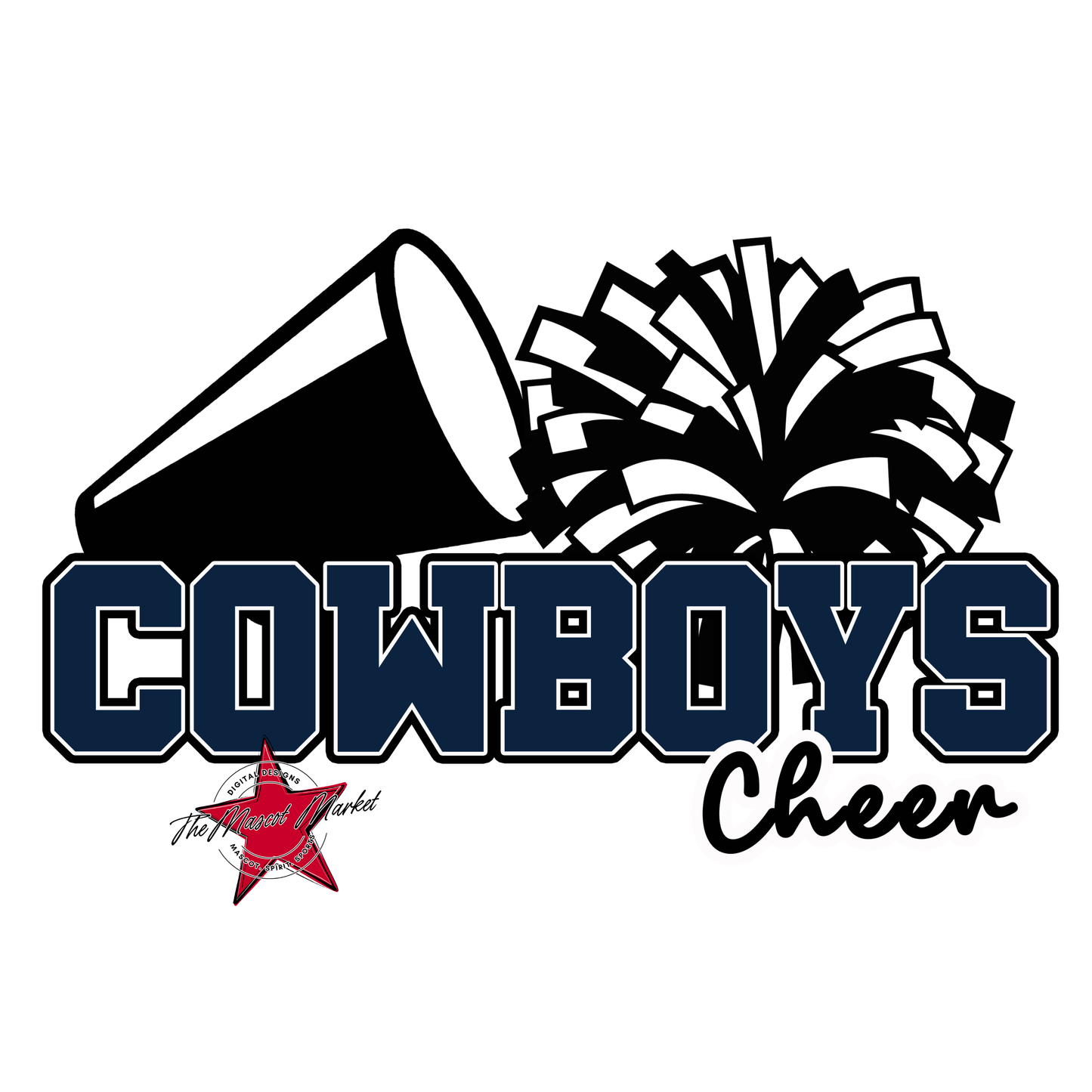 Cowboys Varsity Cheer-Navy