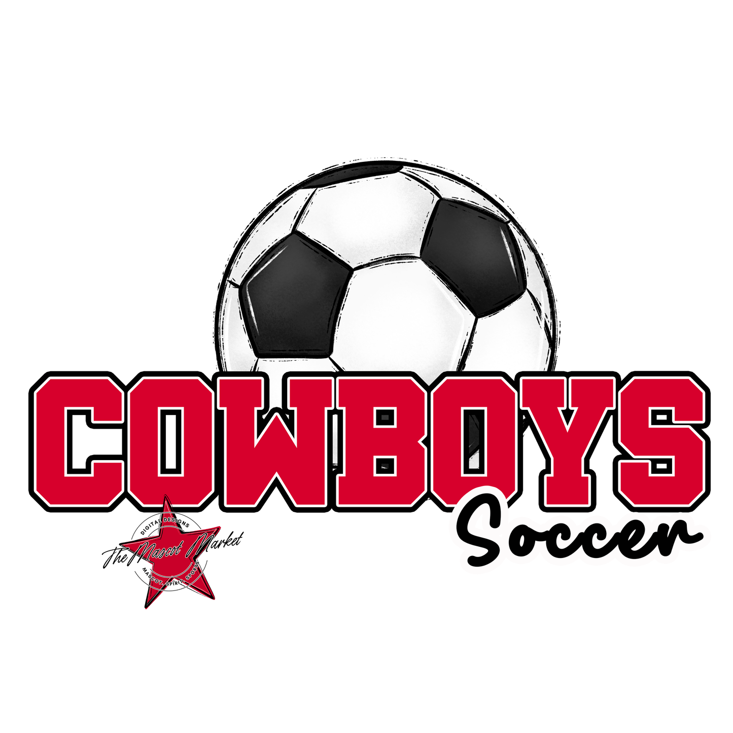 Cowboys Varsity Soccer-Red