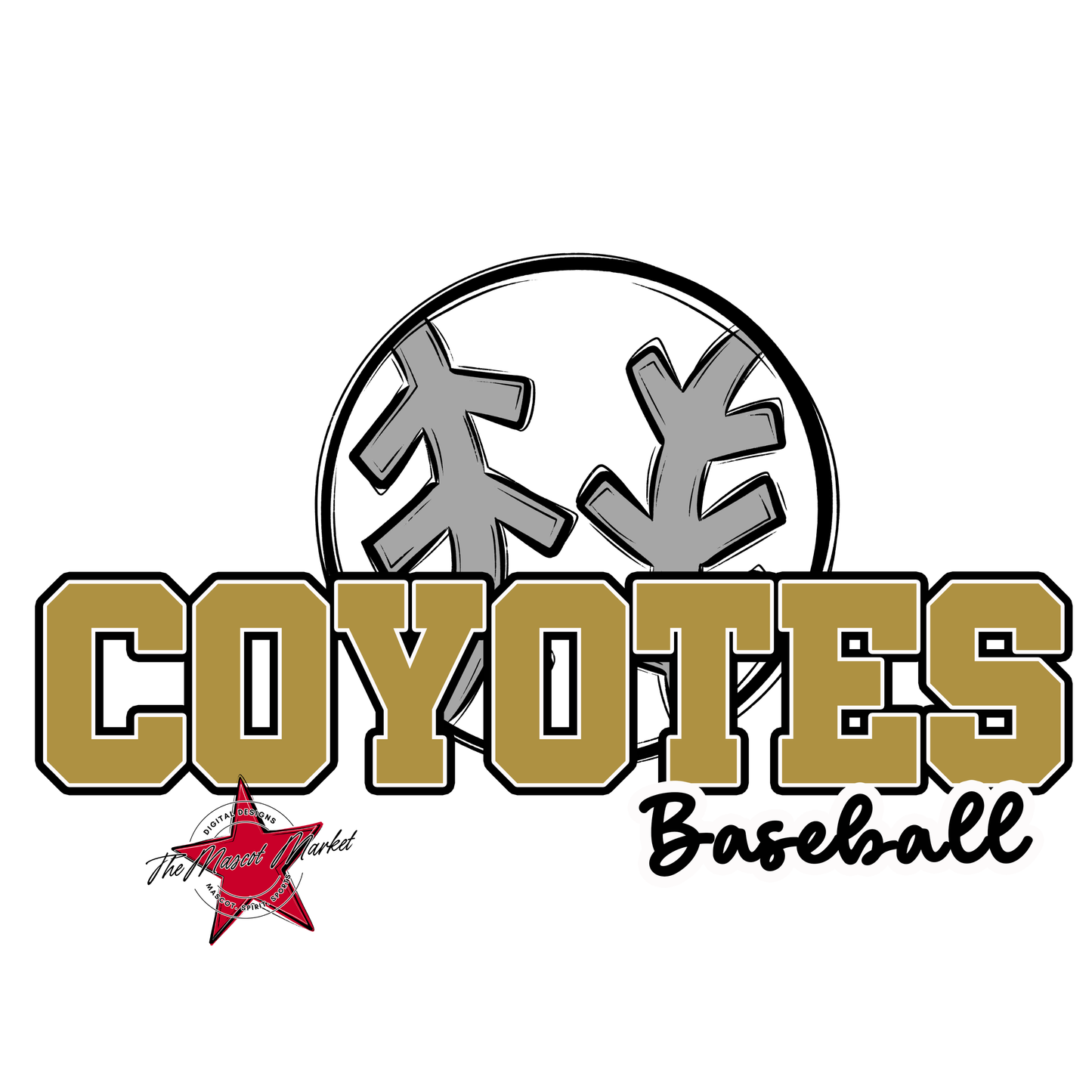 Coyotes Varsity Baseball-Gold