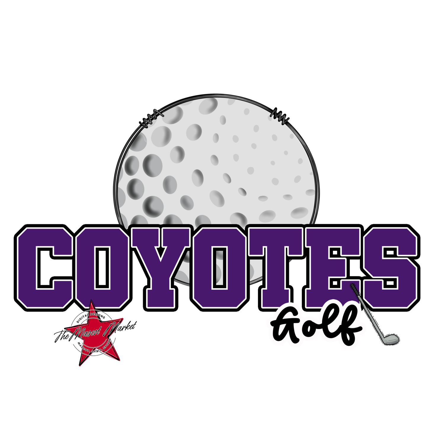 Coyotes Varsity Golf-Purple