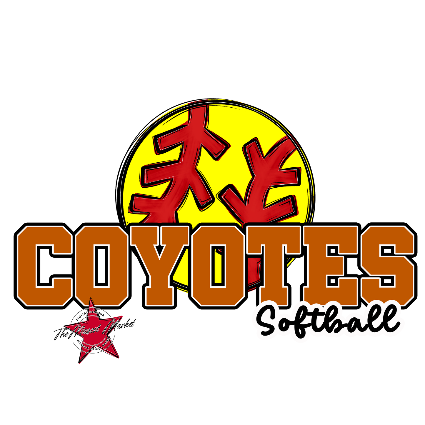 Coyotes Varsity Softball-Burnt Orange