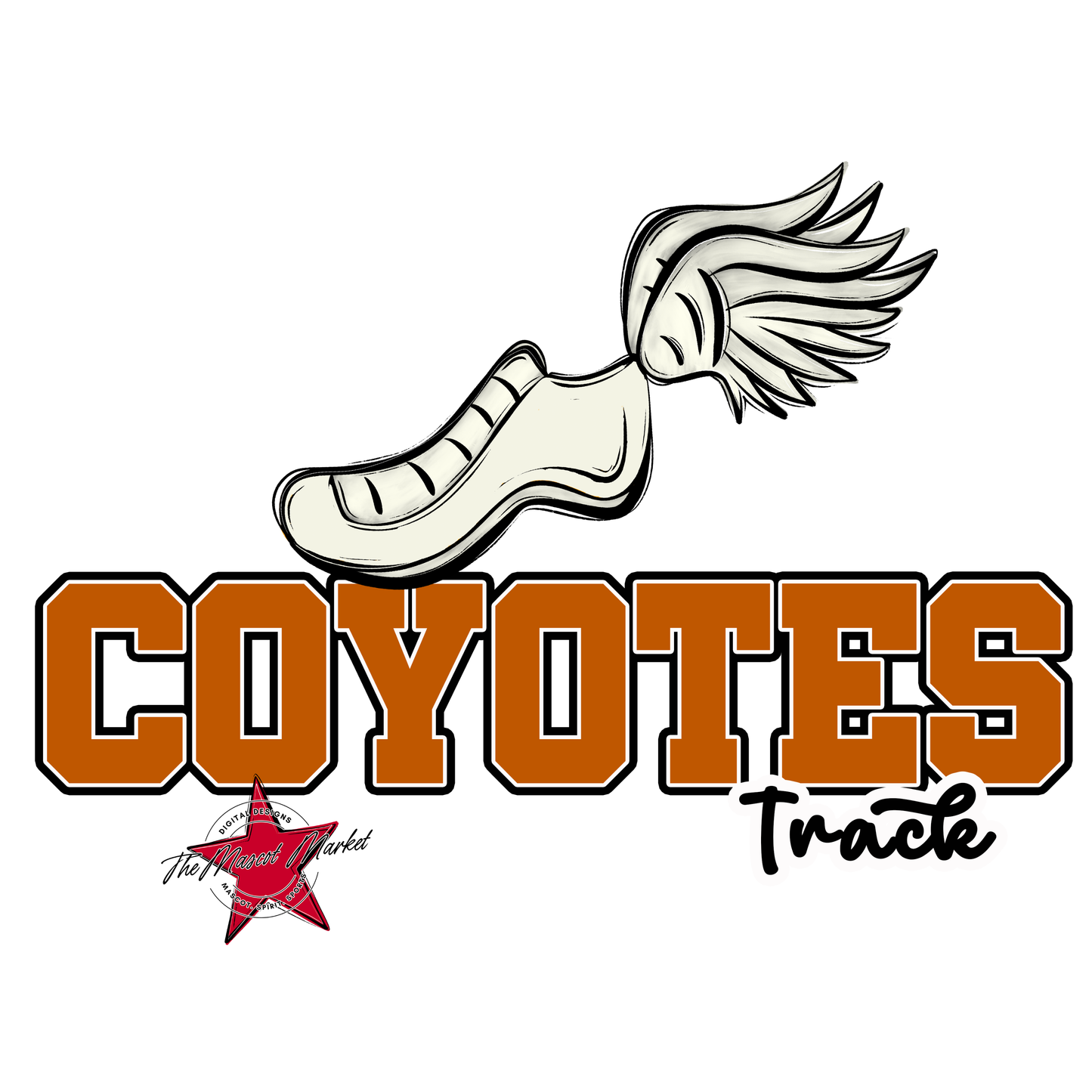 Coyotes Varsity Track-Burnt Orange