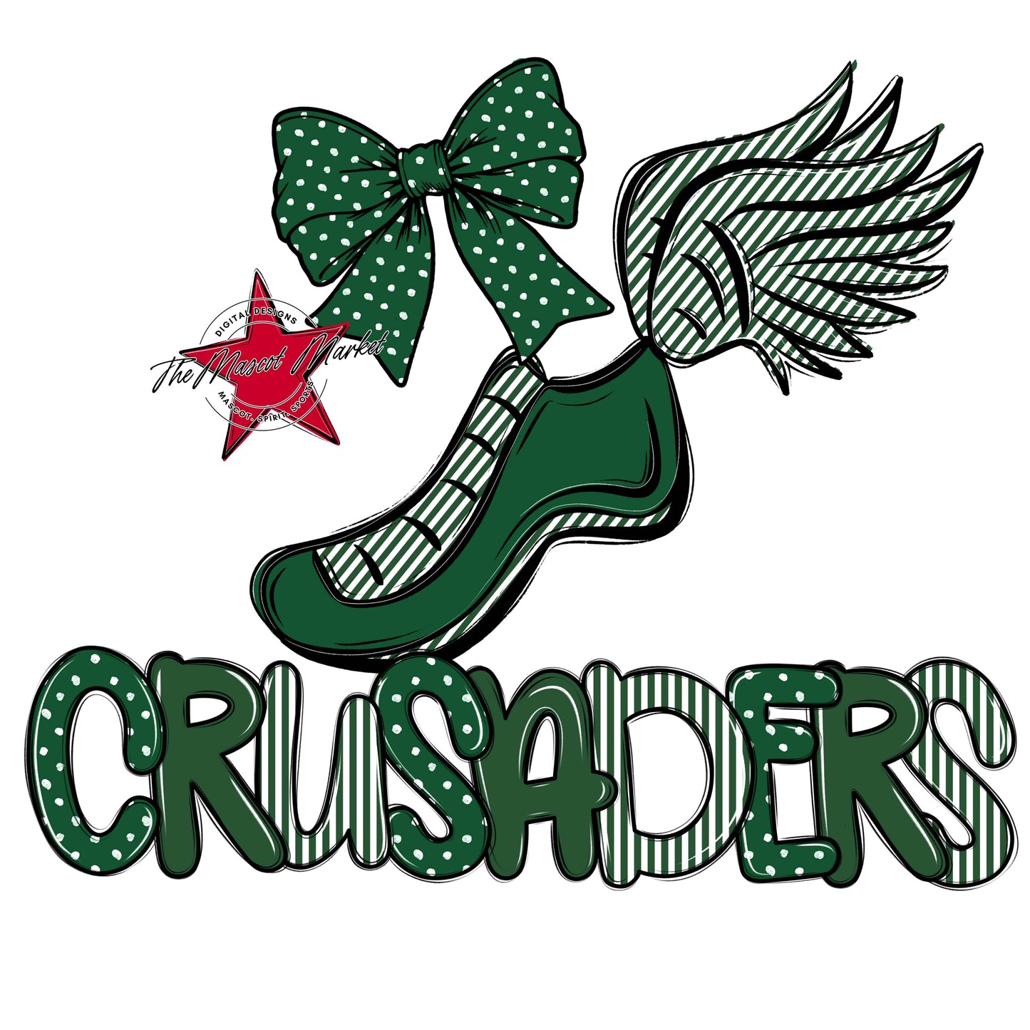 Crusaders Track Spirit Design-Green